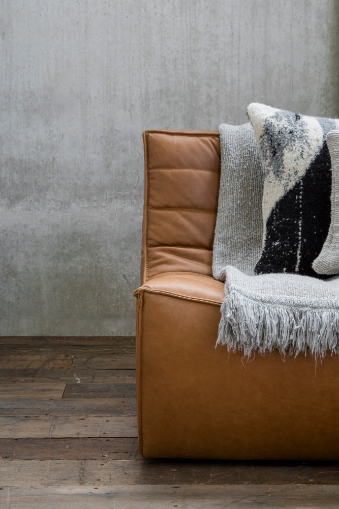 N701 Single Seater Sofa, Old Saddle Leather