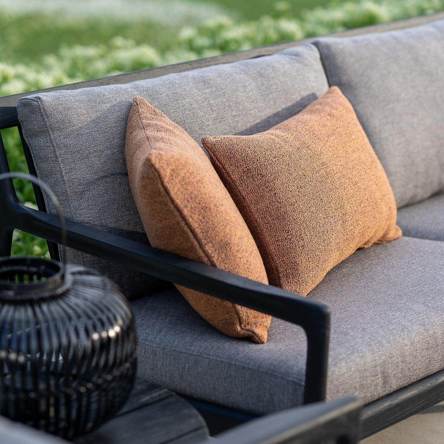 Nomad Outdoor Lumbar Pillow, Set of 2, Marsala