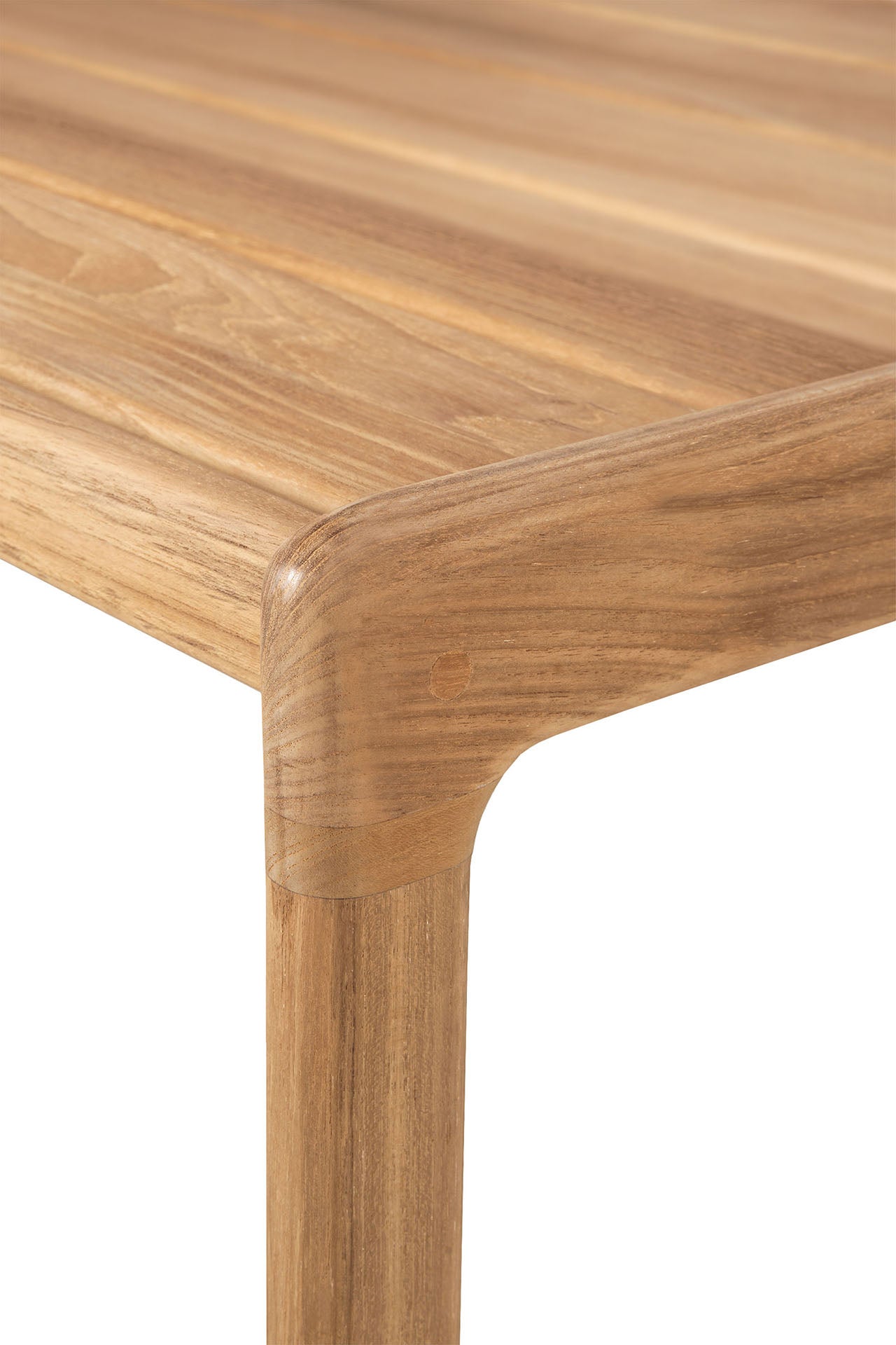 Jack Solid Teak Outdoor Side Table