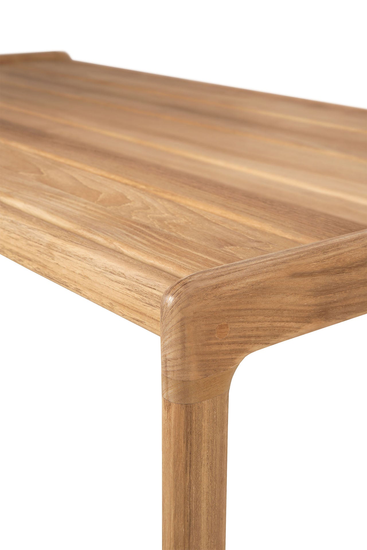 Jack Solid Teak Outdoor Coffee Table, 59.5"