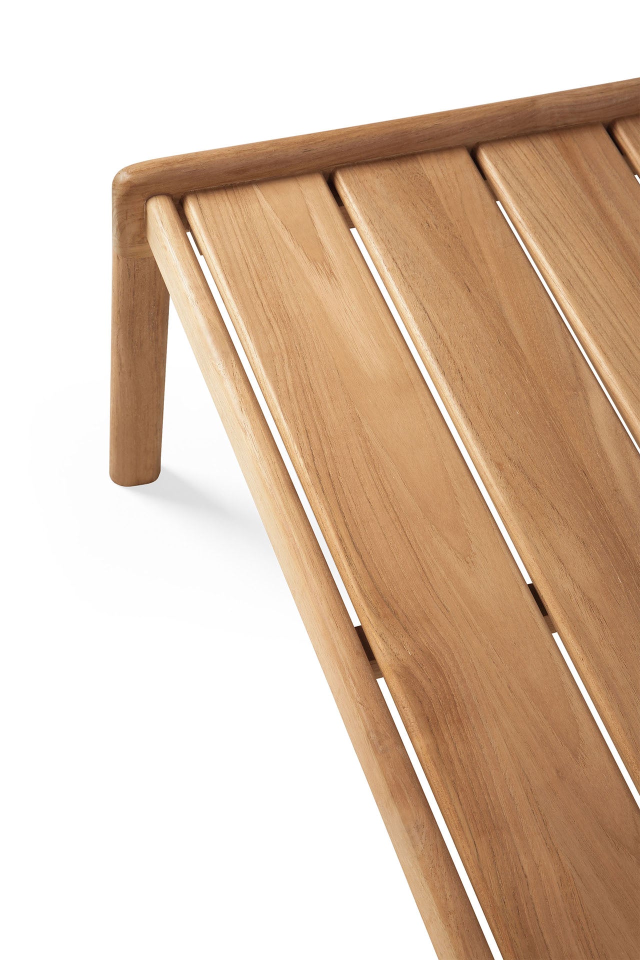 Jack Solid Teak Outdoor Coffee Table, 59.5"