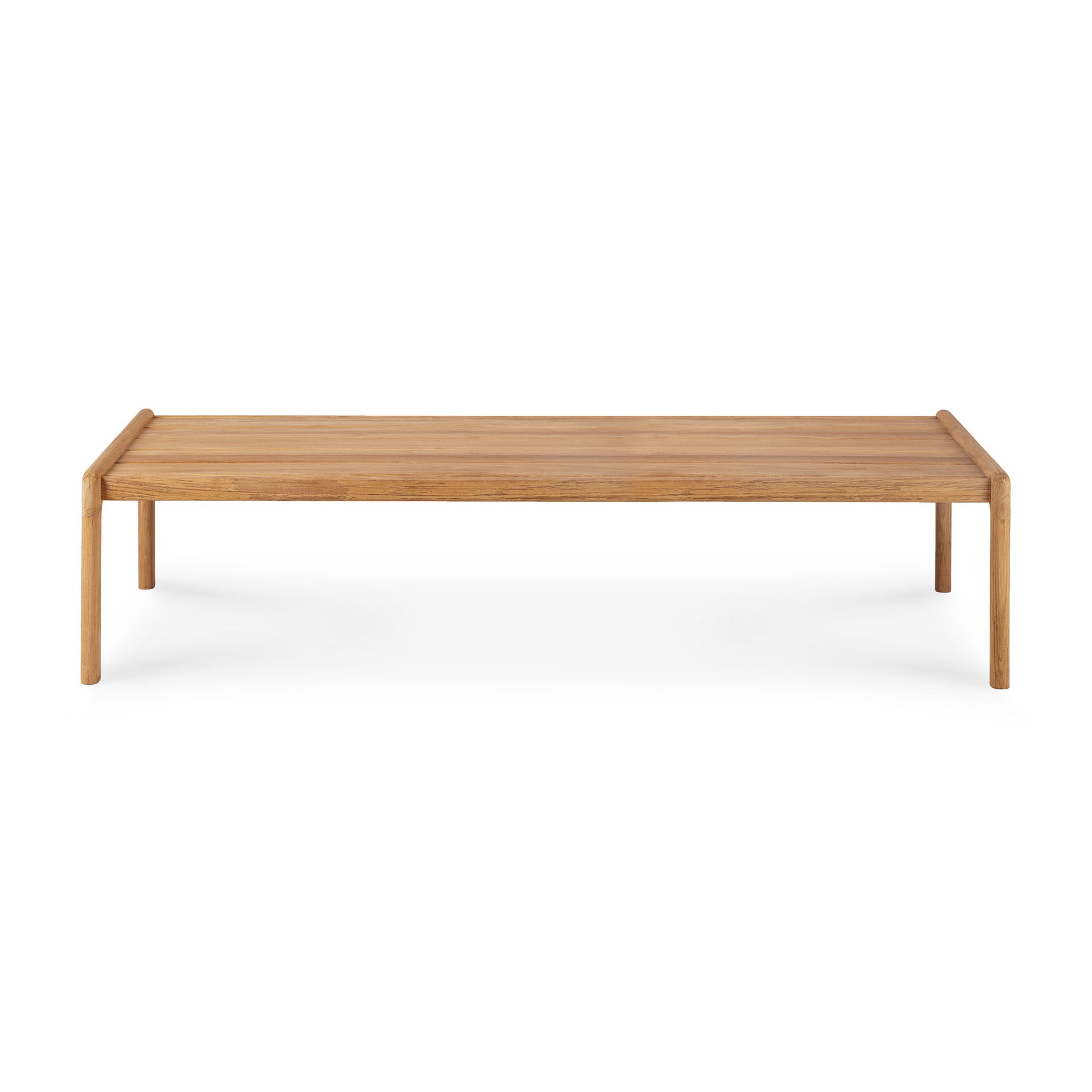 Jack Solid Teak Outdoor Coffee Table, 59.5"