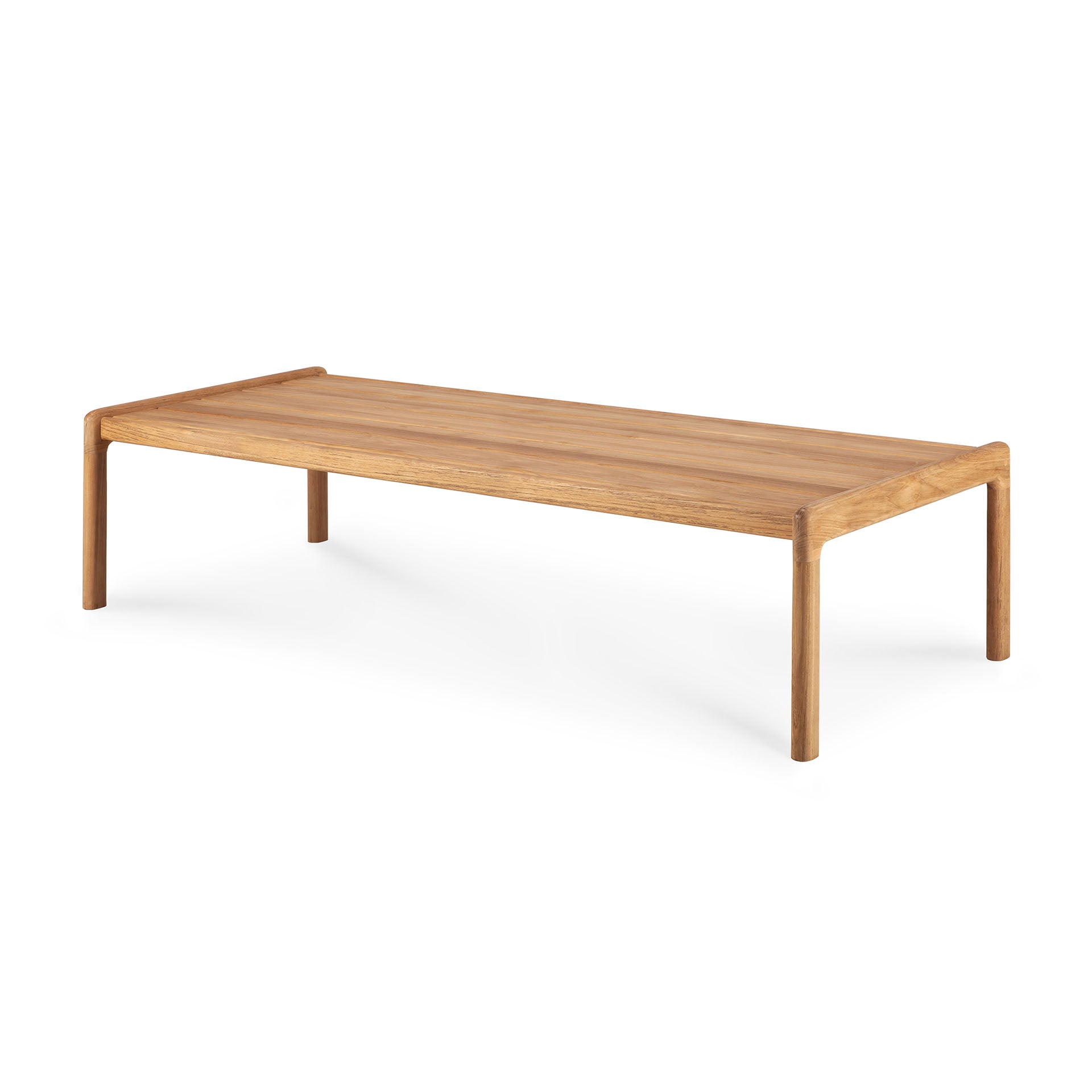 Jack Solid Teak Outdoor Coffee Table, 59.5"