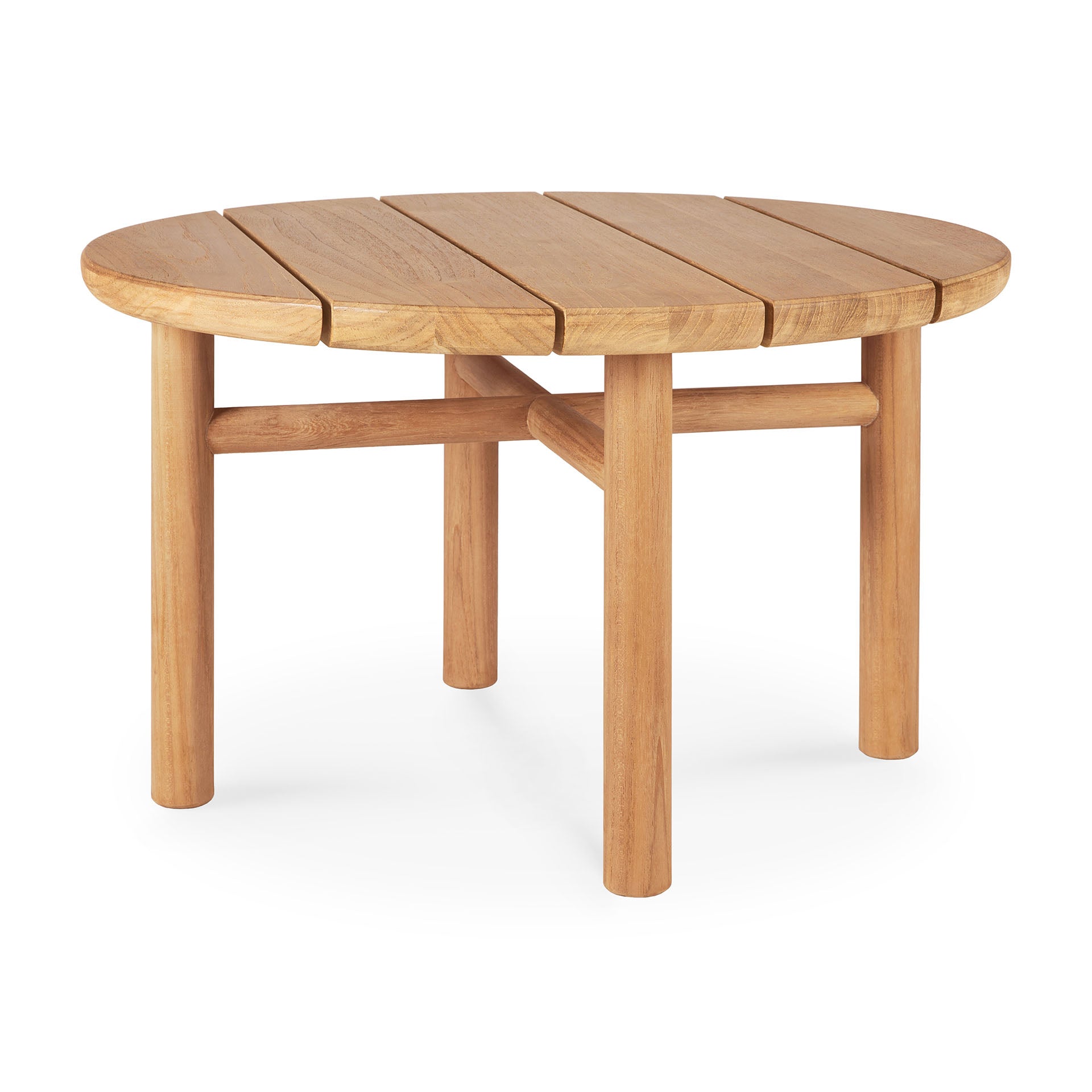 Quatro Solid Teak Outdoor Side Table