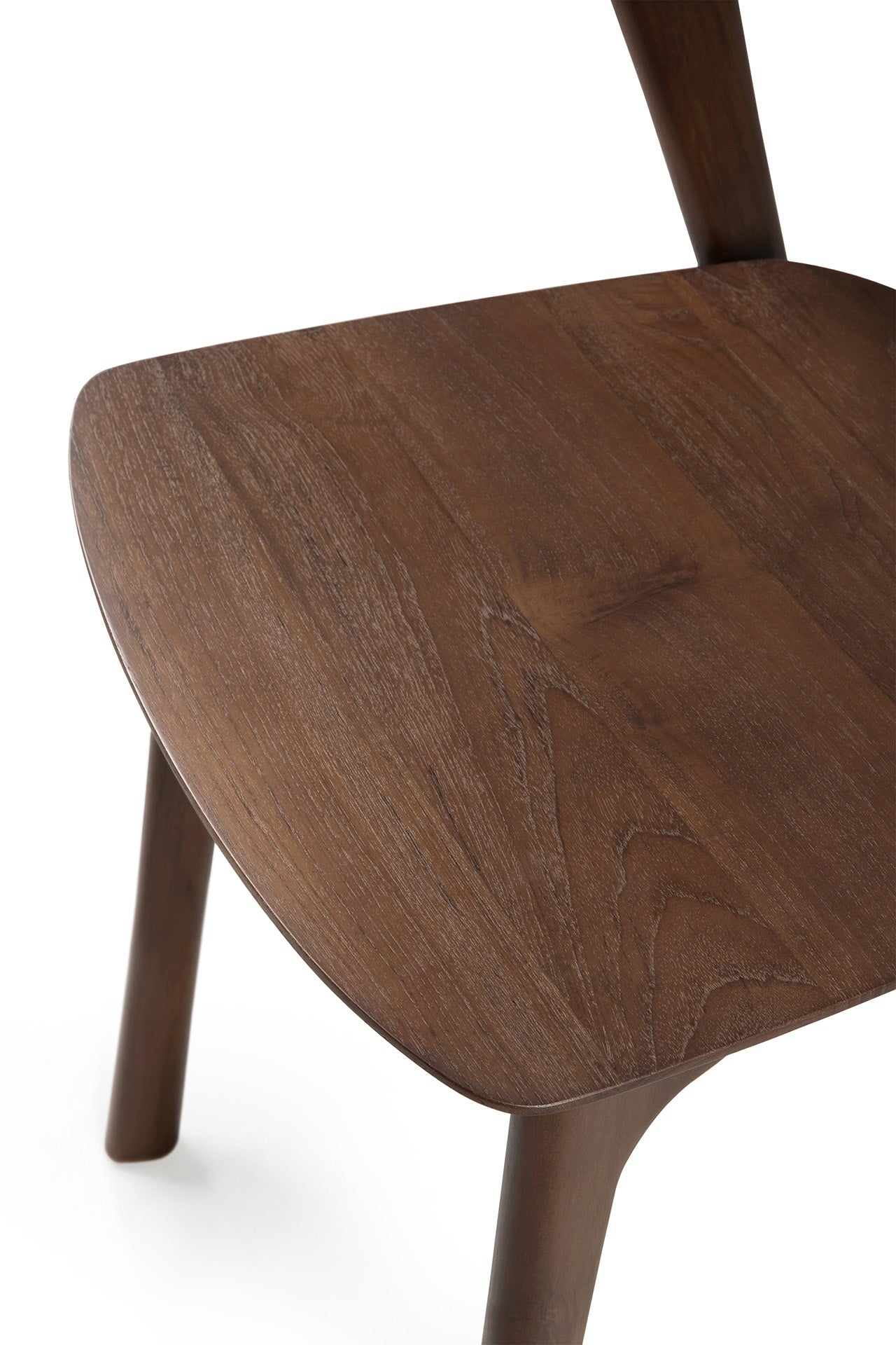 Bok Solid Brown Teak Dining Chair
