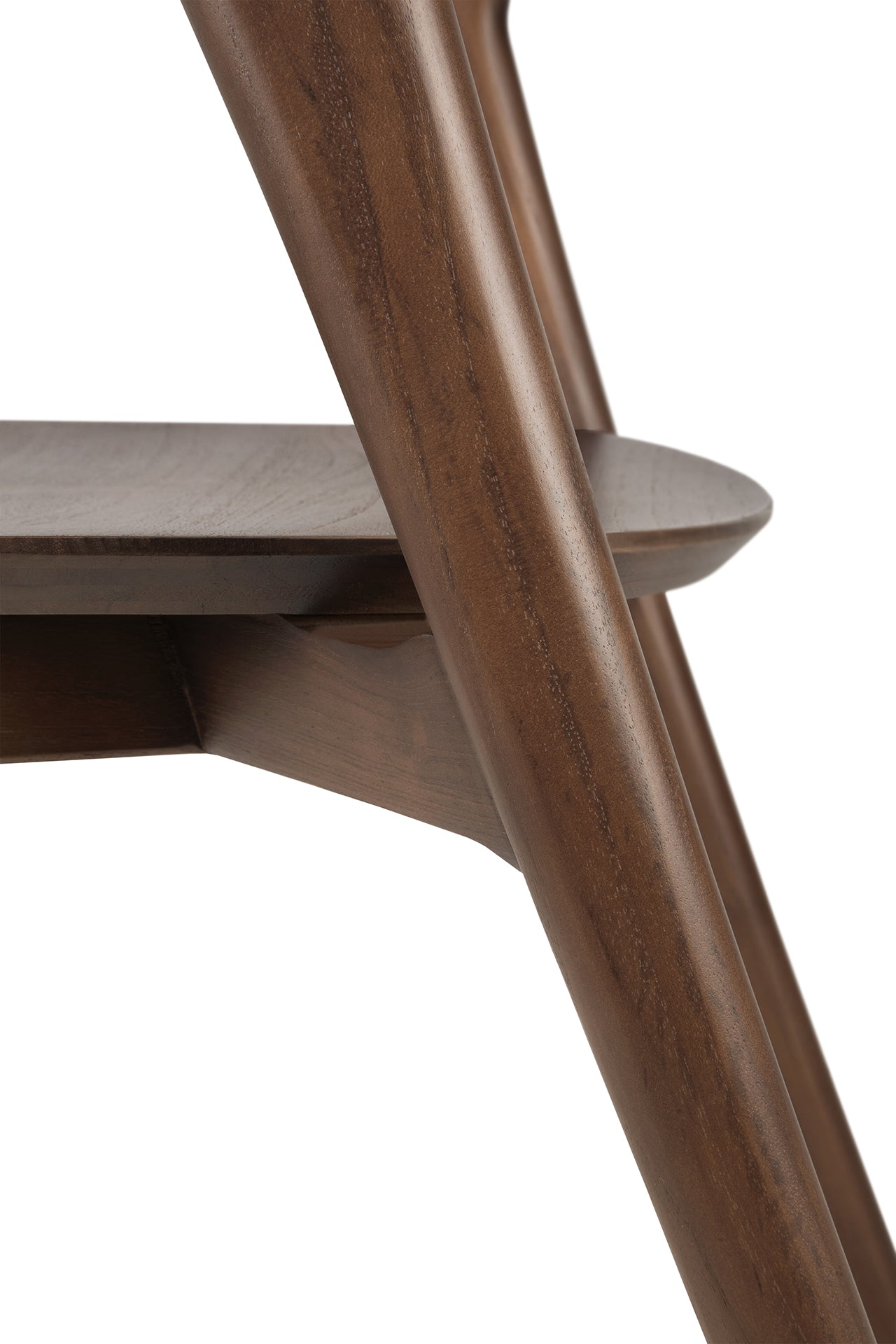 Bok Solid Brown Teak Dining Chair