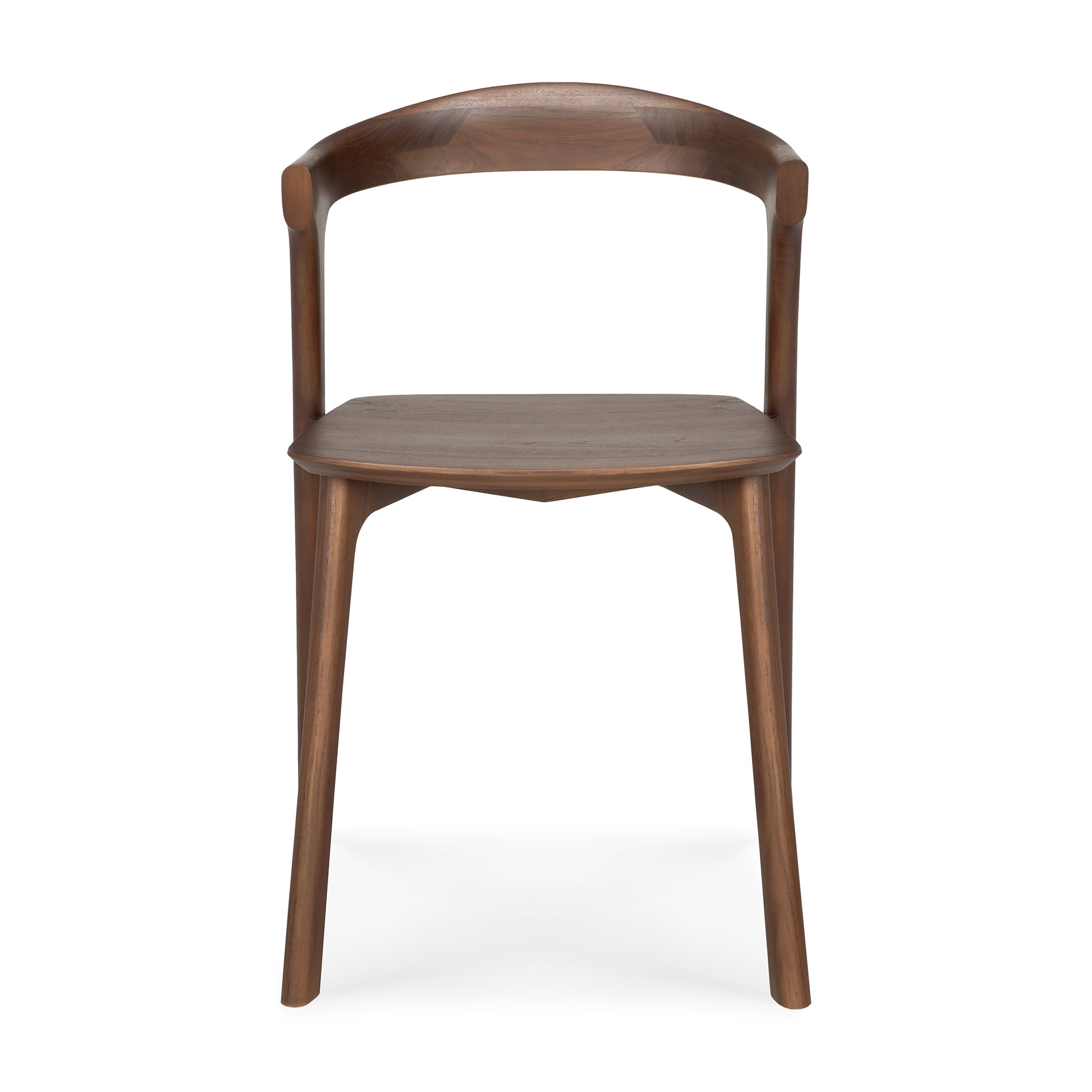 Bok Solid Brown Teak Dining Chair