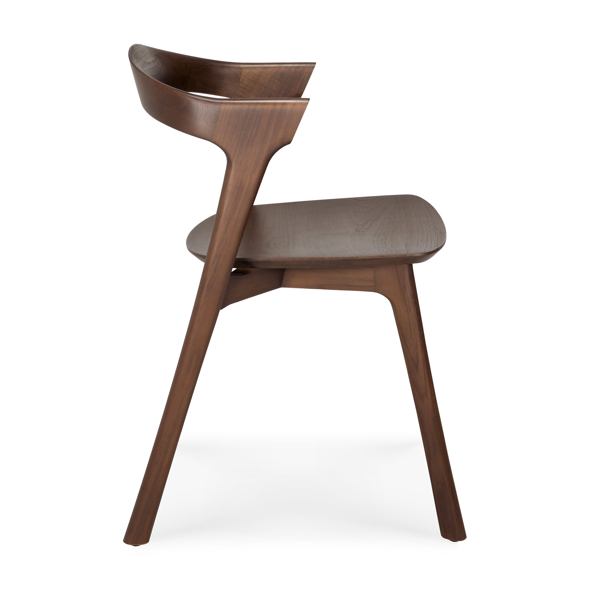 Bok Solid Brown Teak Dining Chair
