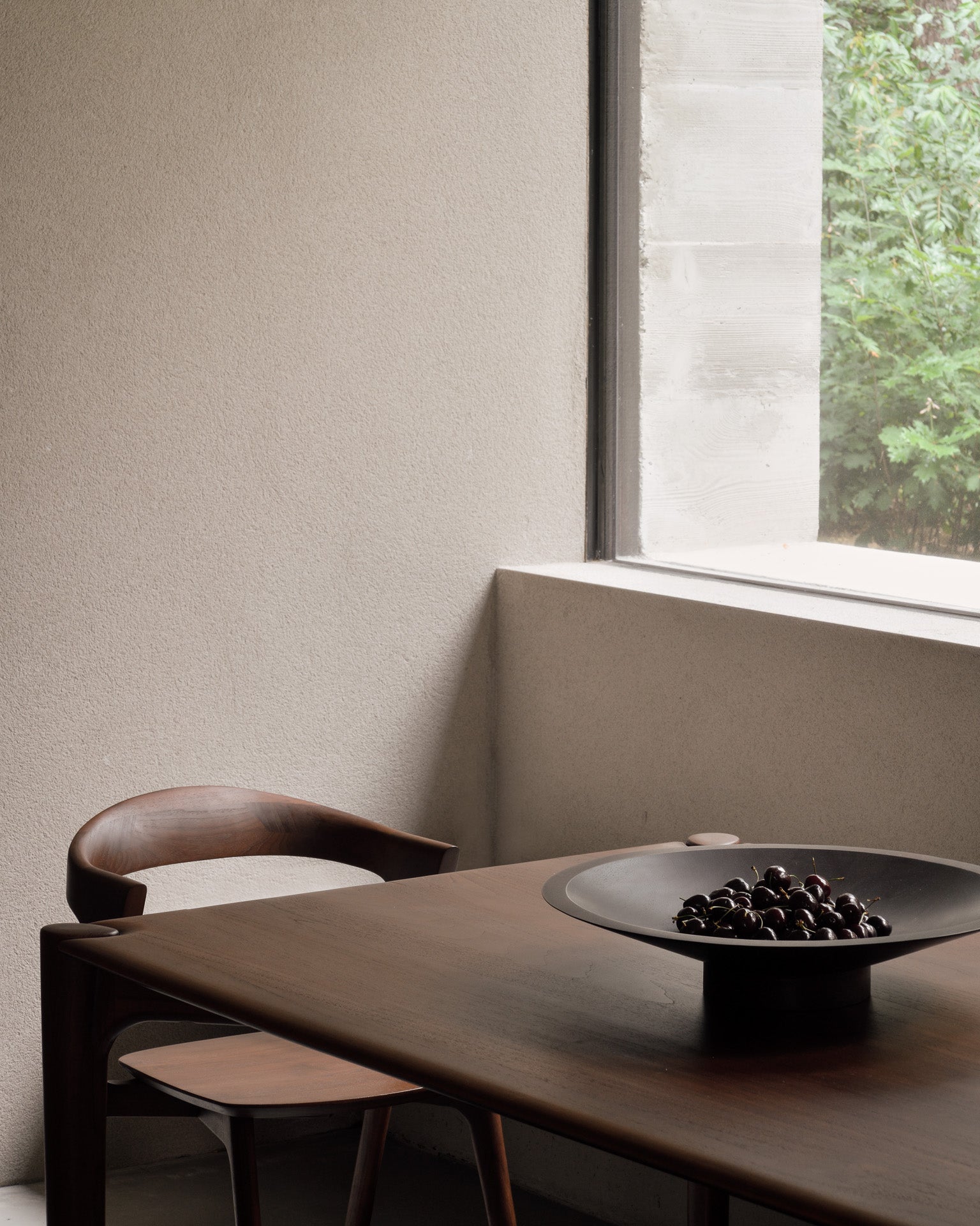 Bok Solid Brown Teak Dining Chair