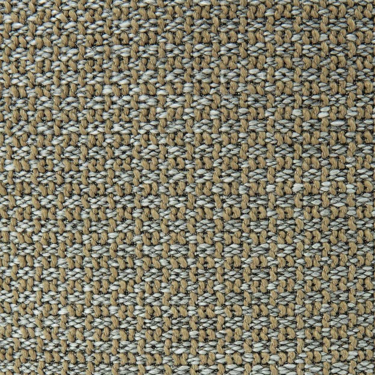 Donut Outdoor Pouf, Mocha Check Fabric