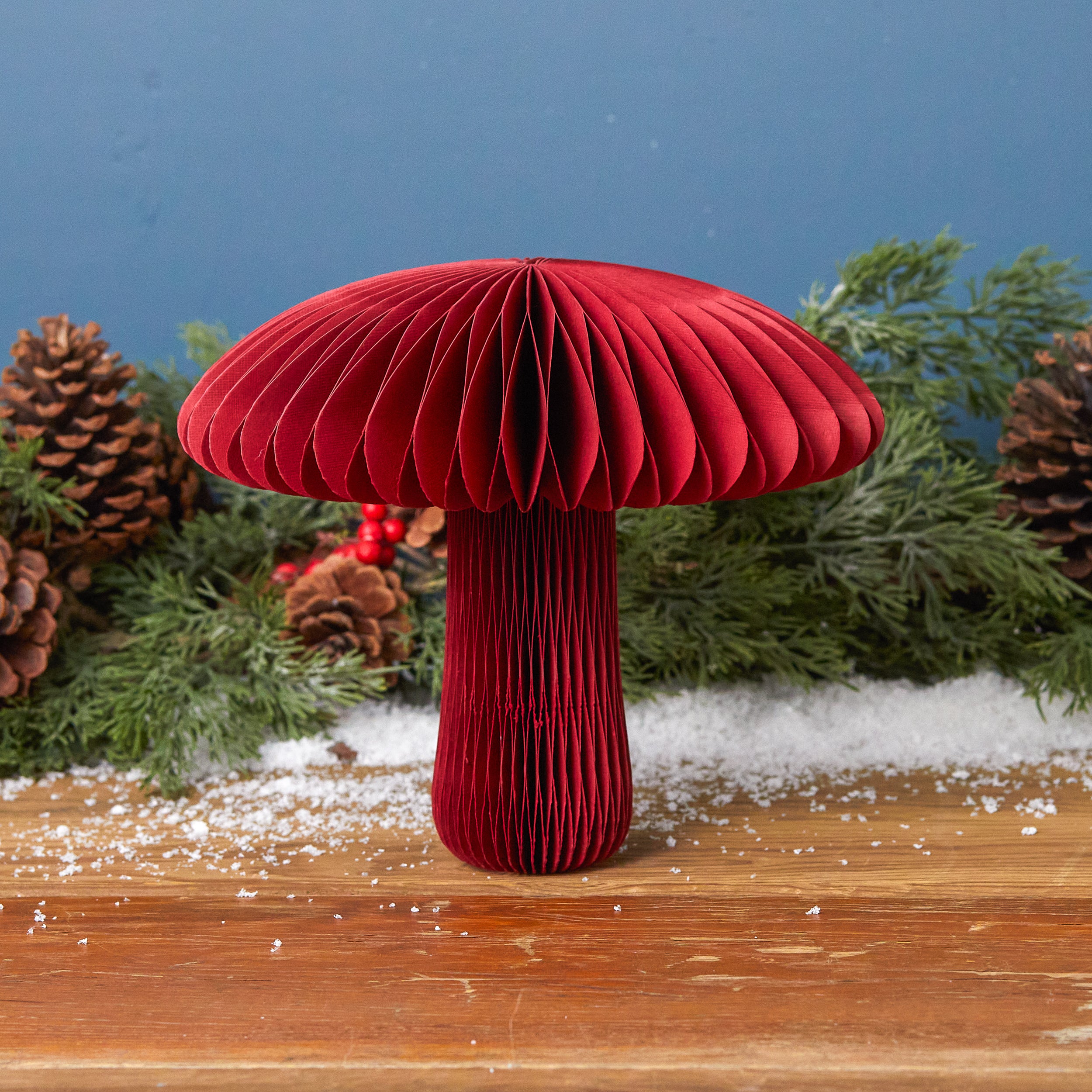 Recycled Paper Porcini Mushroom