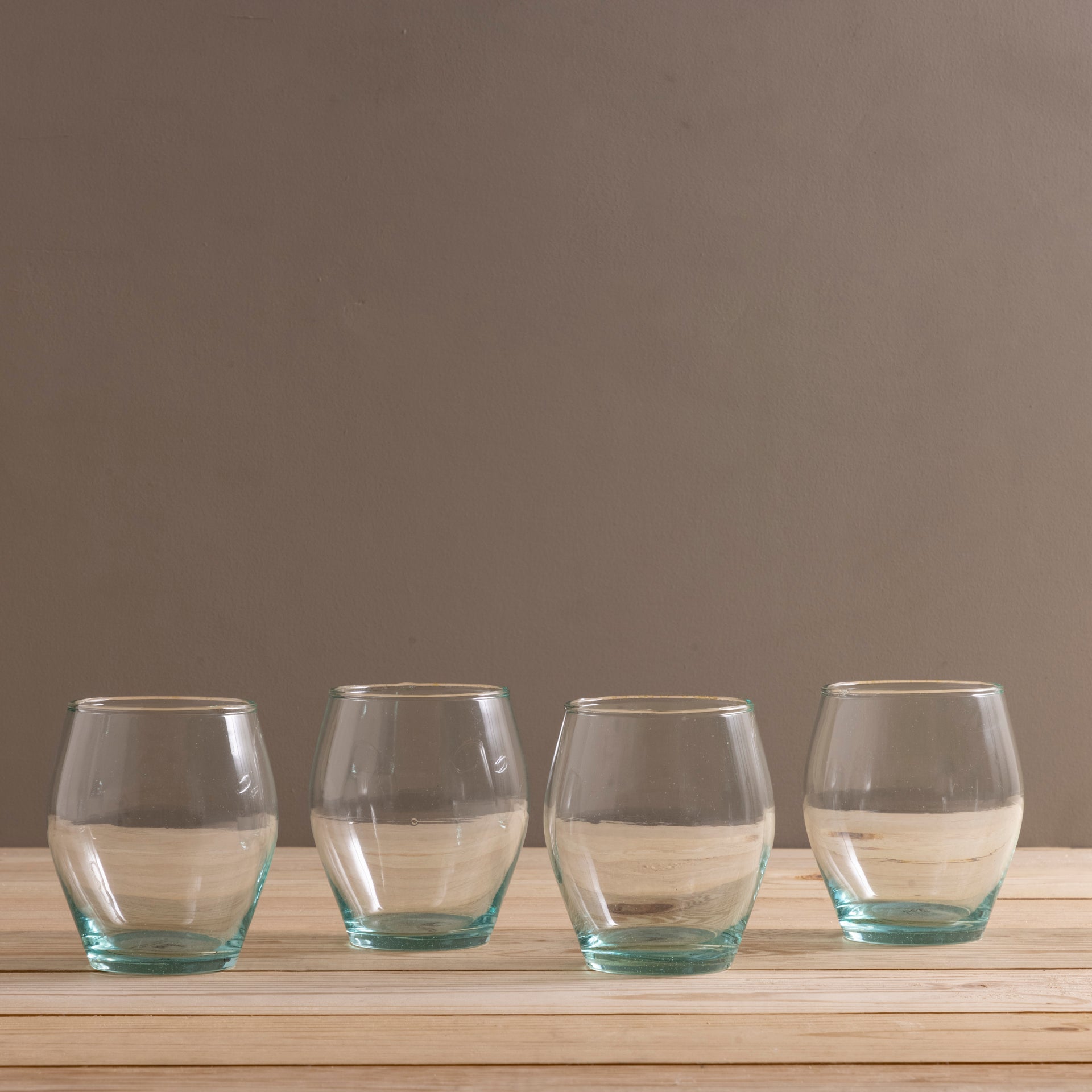 Stainless Steel Stemless Glasses - Four Piece Set – Palm City Products