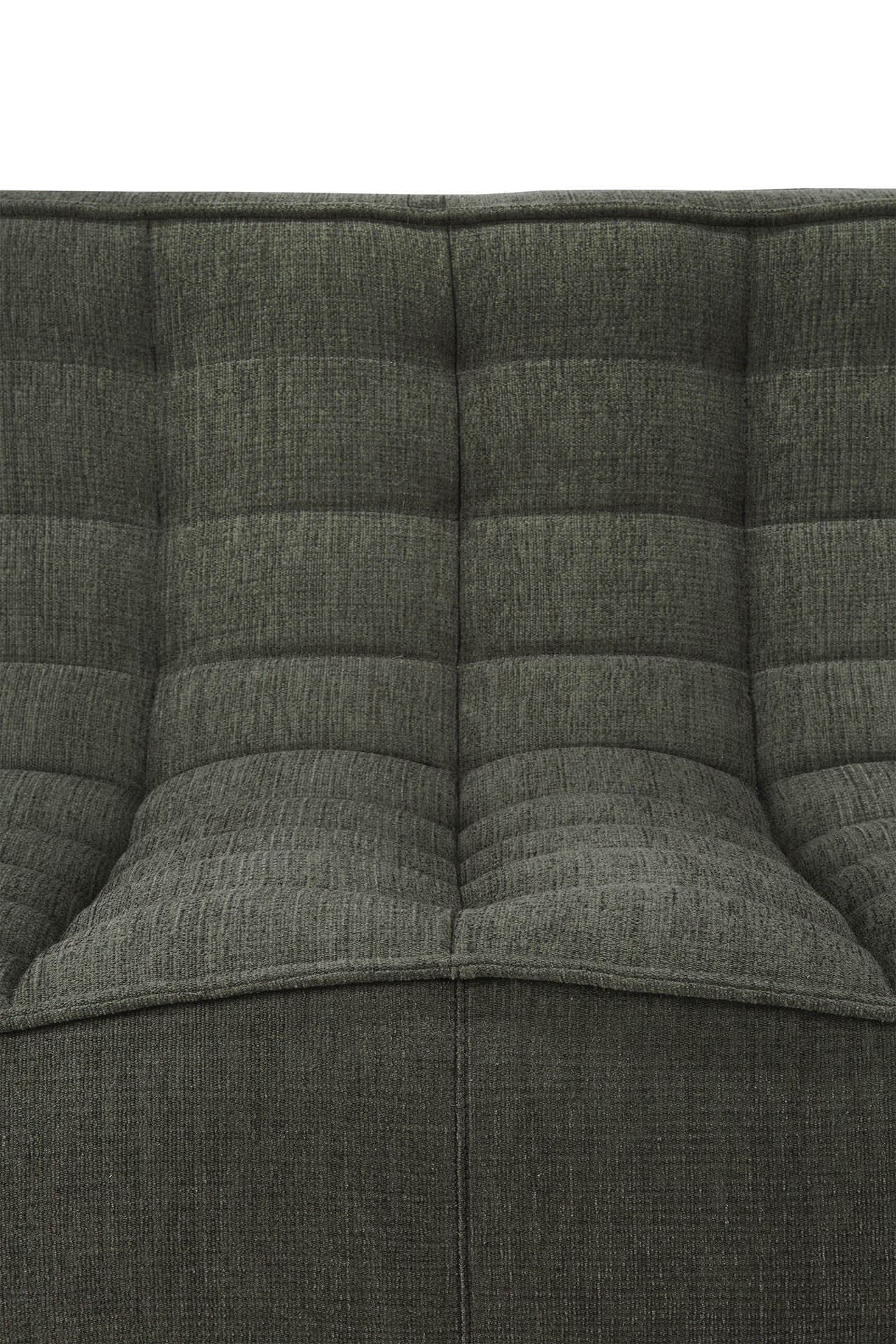 N701 2 Seater Eco Fabric Sofa, Moss