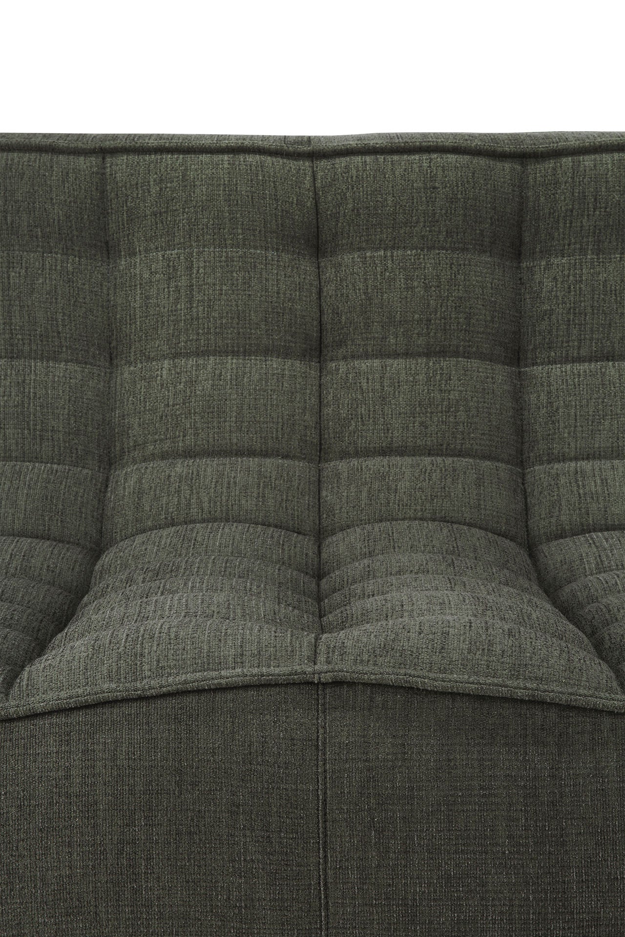 N701 3 Seater Eco Fabric Sofa, Moss