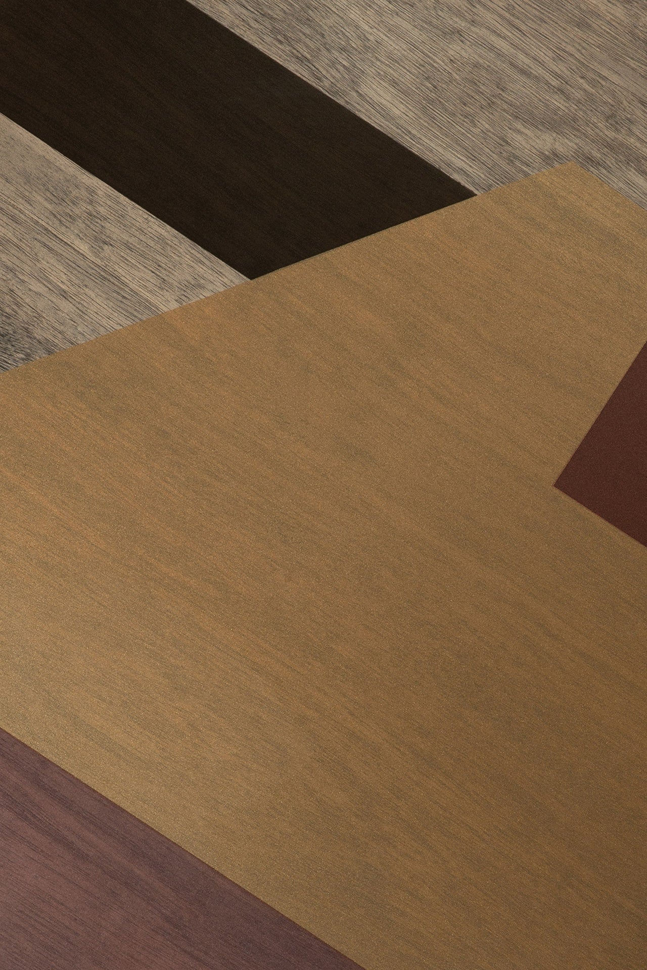 Round Glass Angle Tray, Bronze, Extra Large