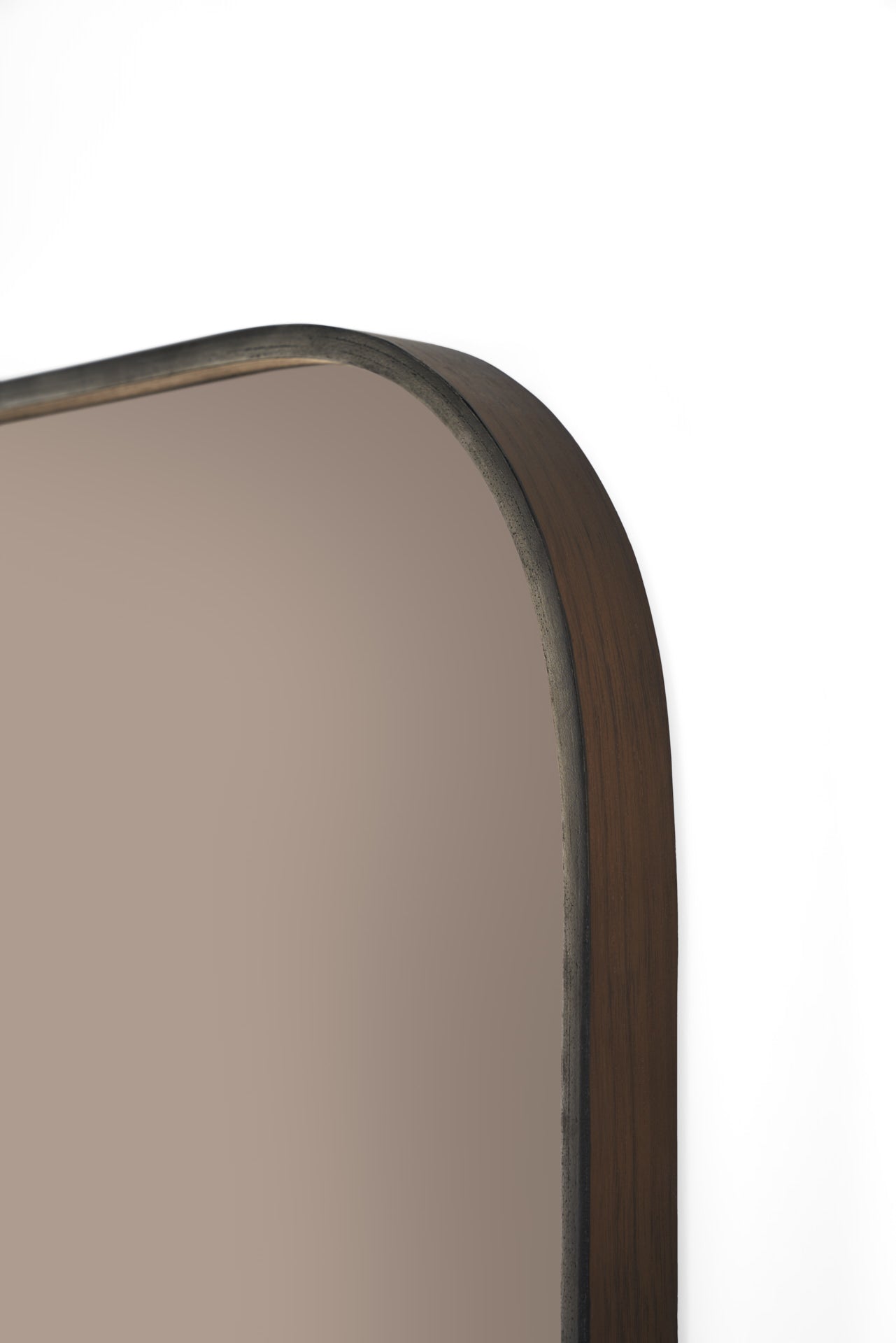 Camber Wall Mirror, Bronze