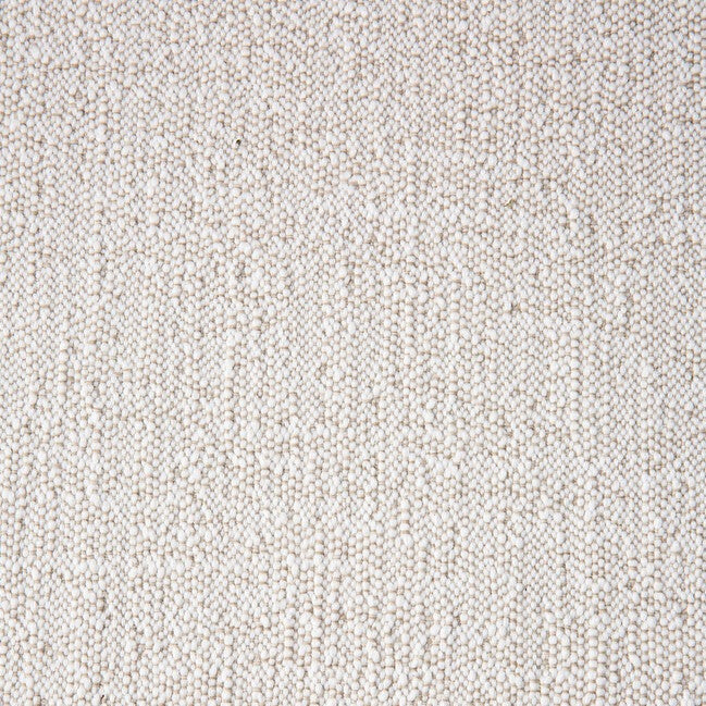 Jack Solid Teak Outdoor Adjustable Lounger, Off White Fabric