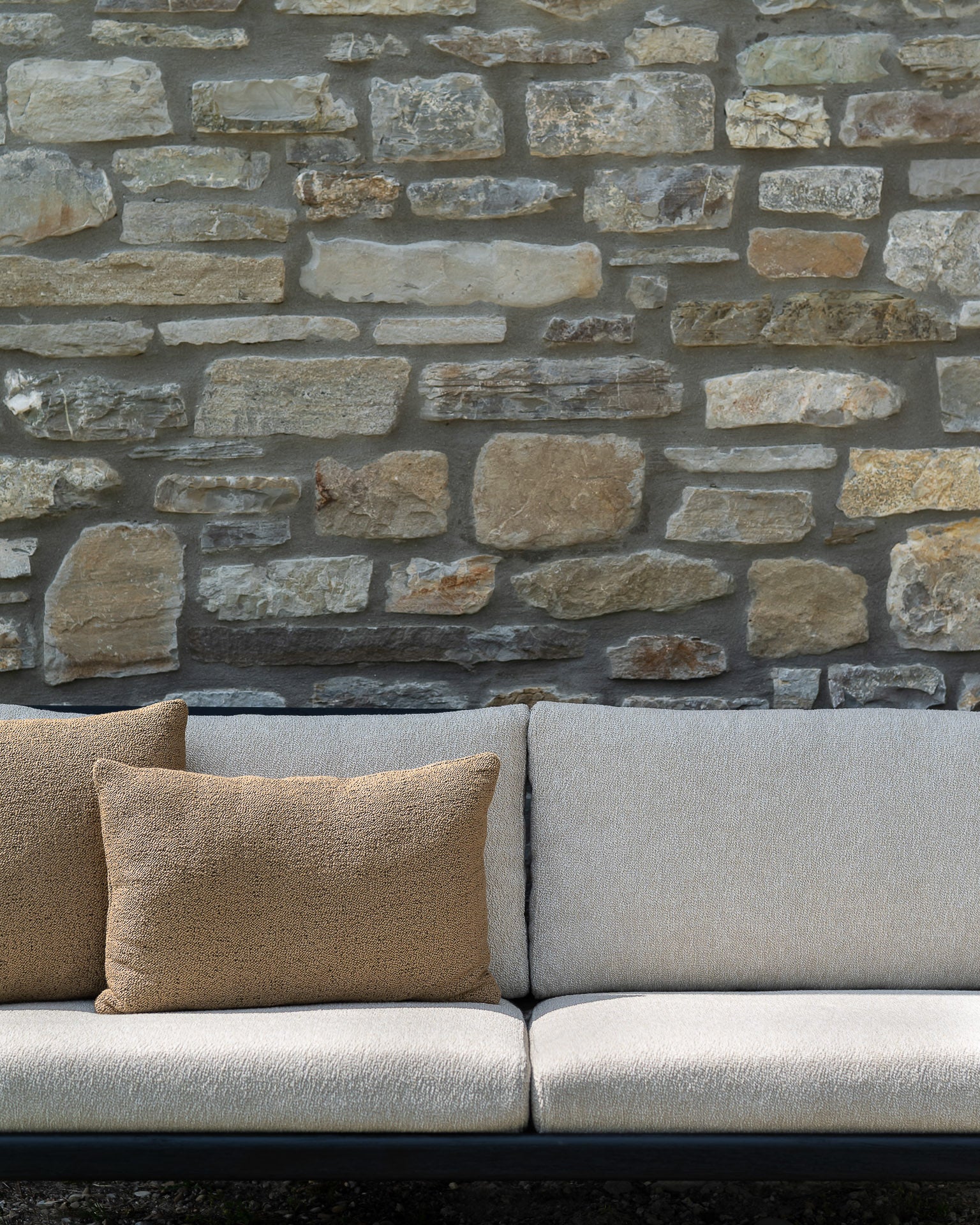 Nomad Outdoor Lumbar Pillow, Set of 2, Cumin