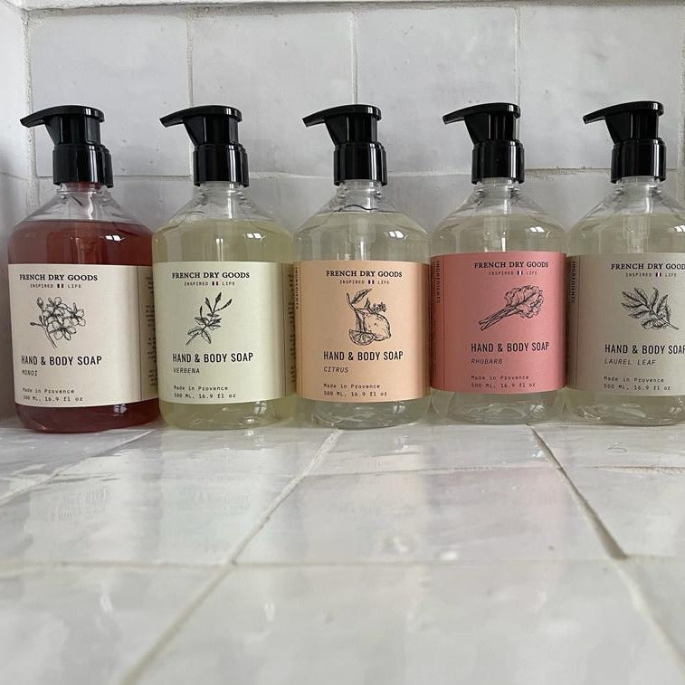 FDG Liquid Hand & Body Soap--Monoi (500 ML)
