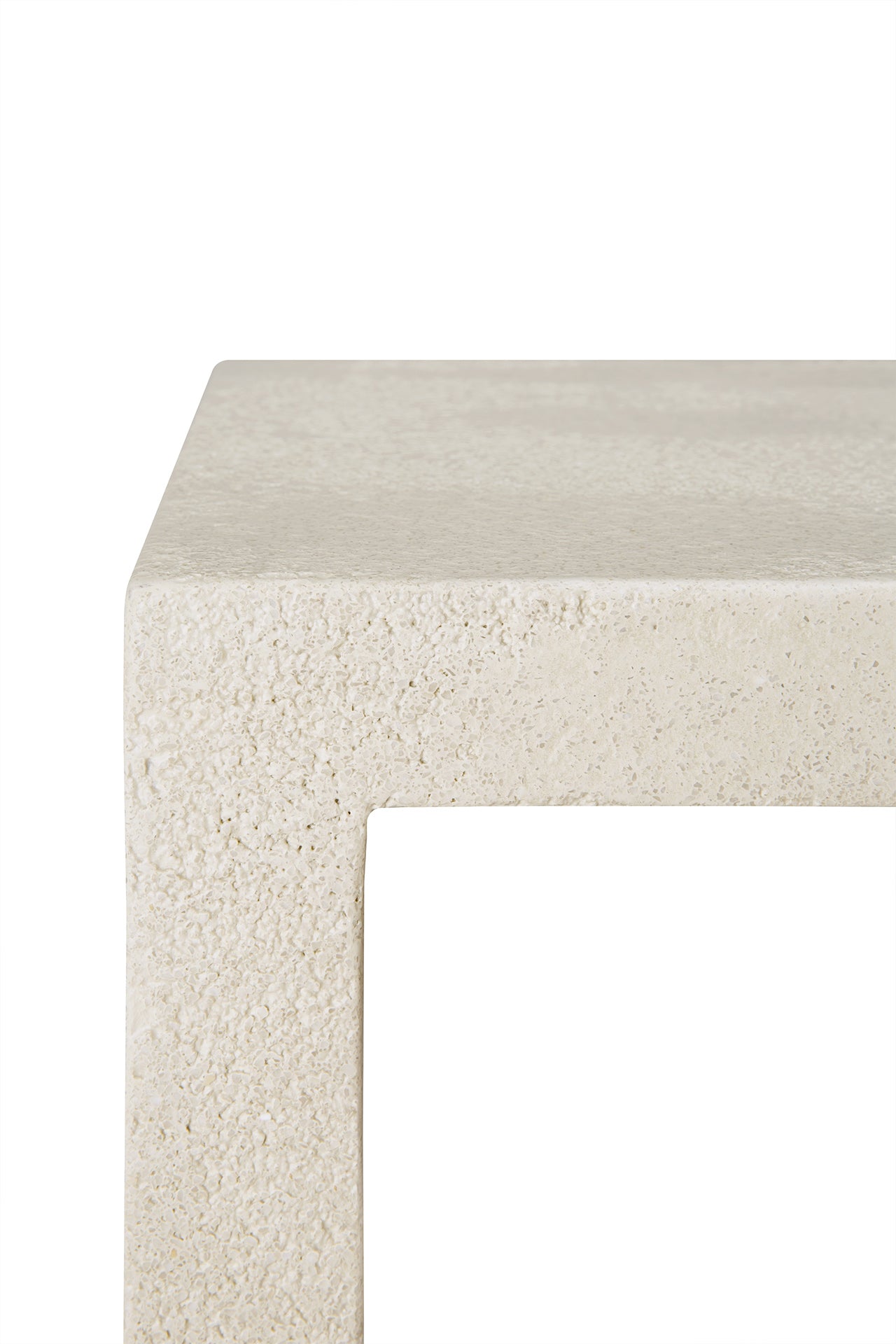 Elements console - Microcement - Off White