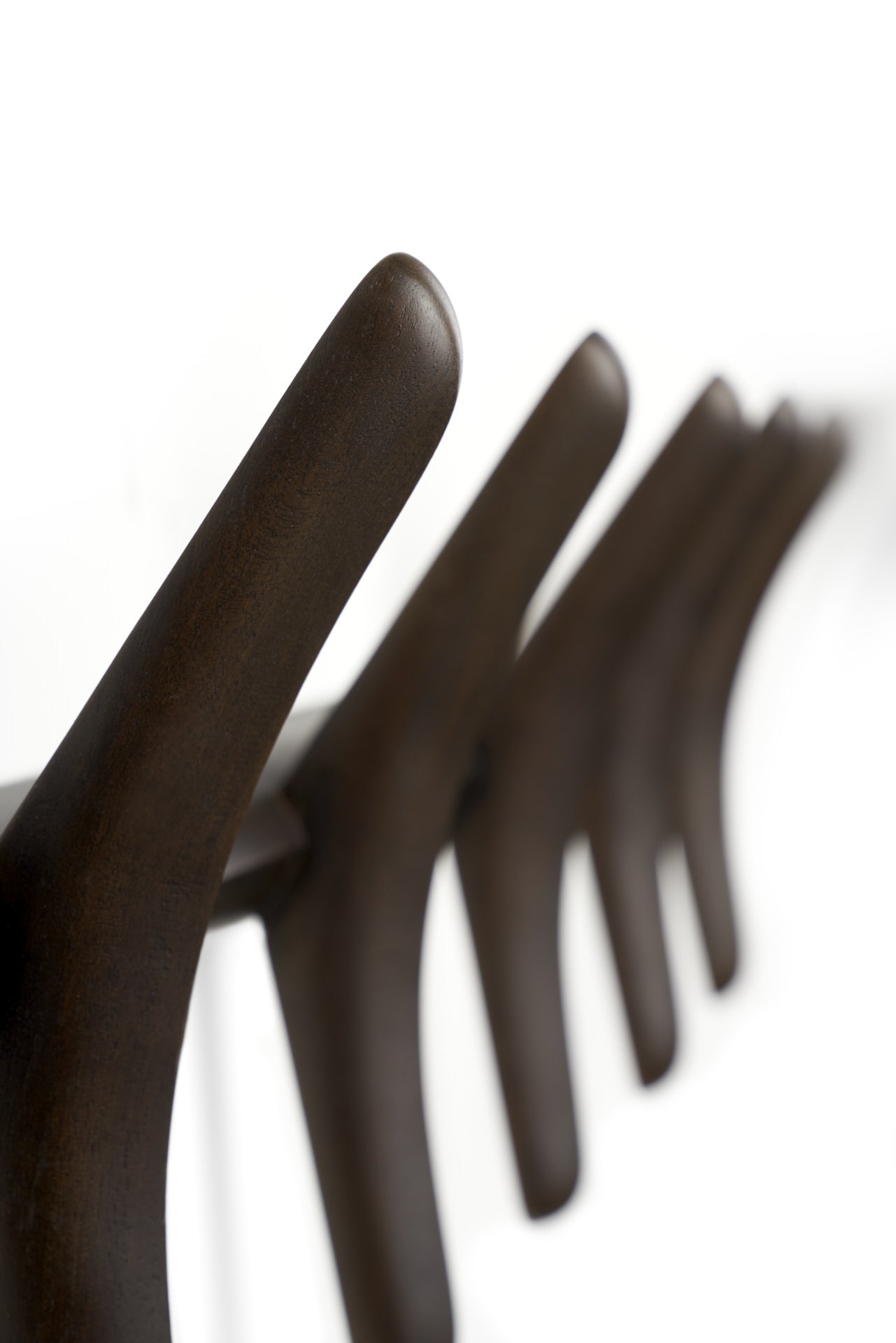 Pi Coat Rack, Dark Brown