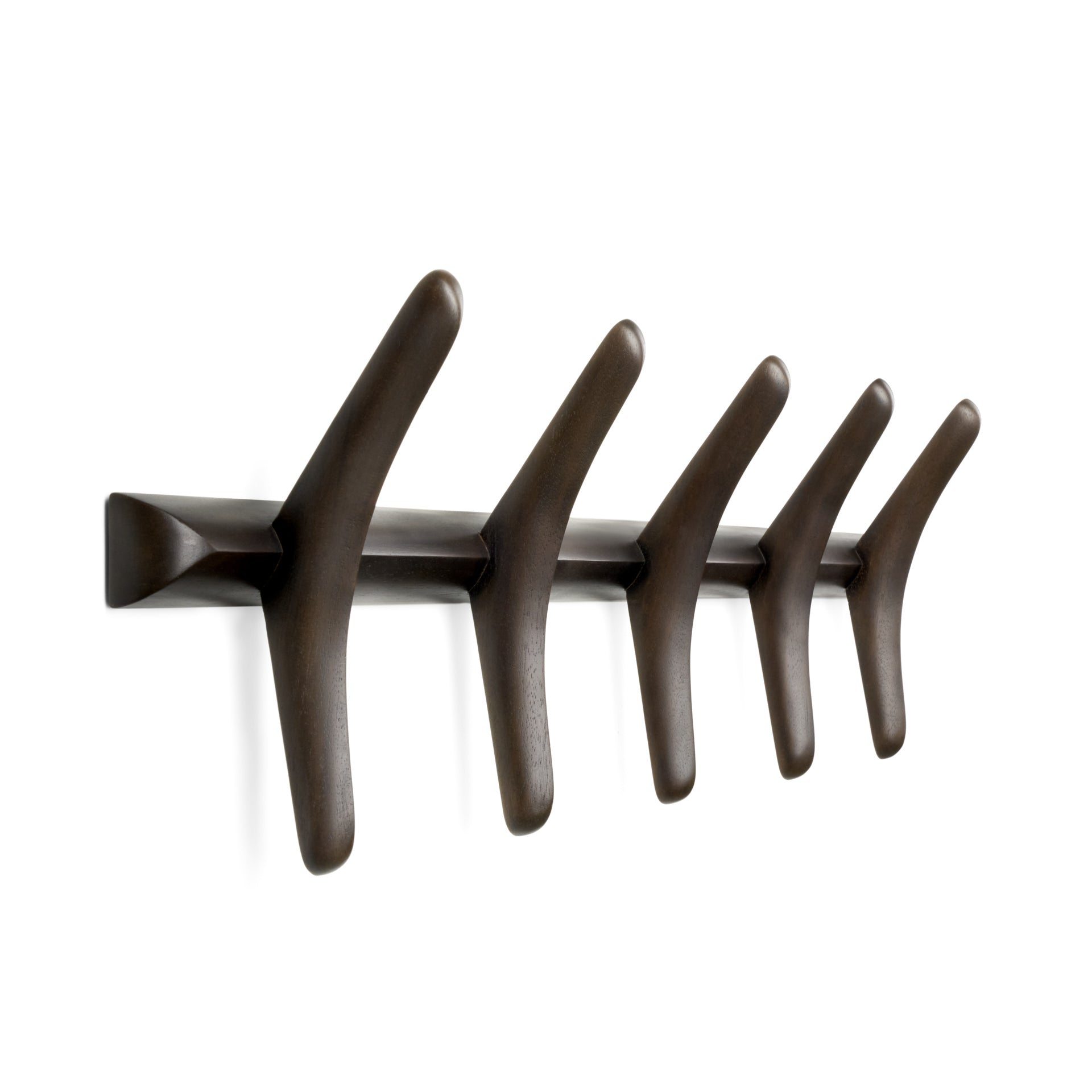 Pi Coat Rack, Dark Brown