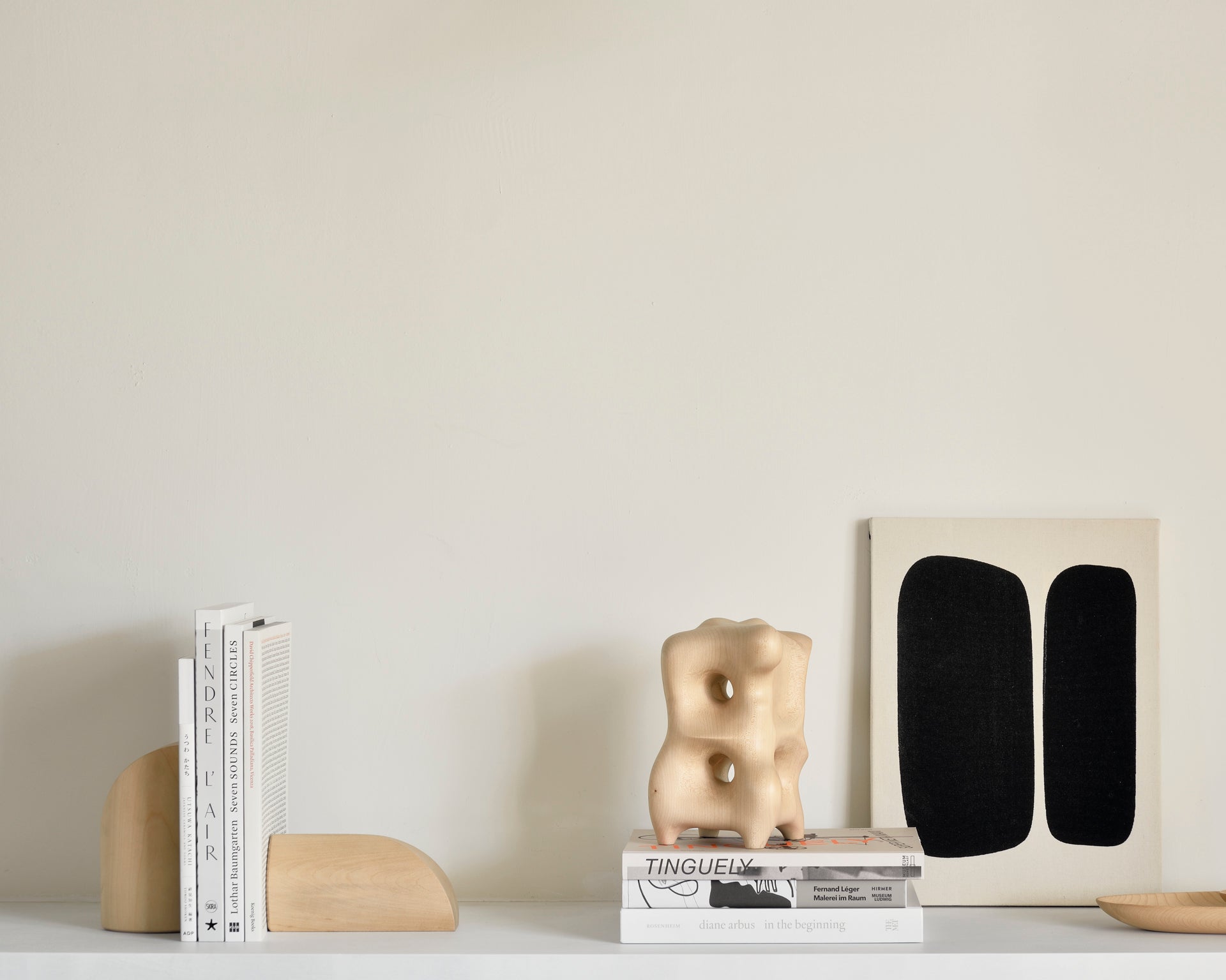 Pi Sycamore Bookends, Set Of 2