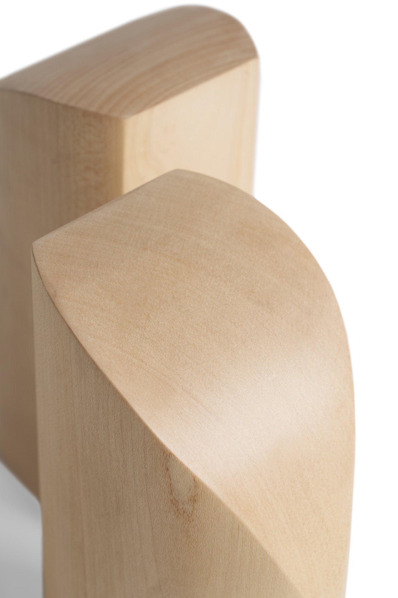 Pi Sycamore Bookends, Set Of 2