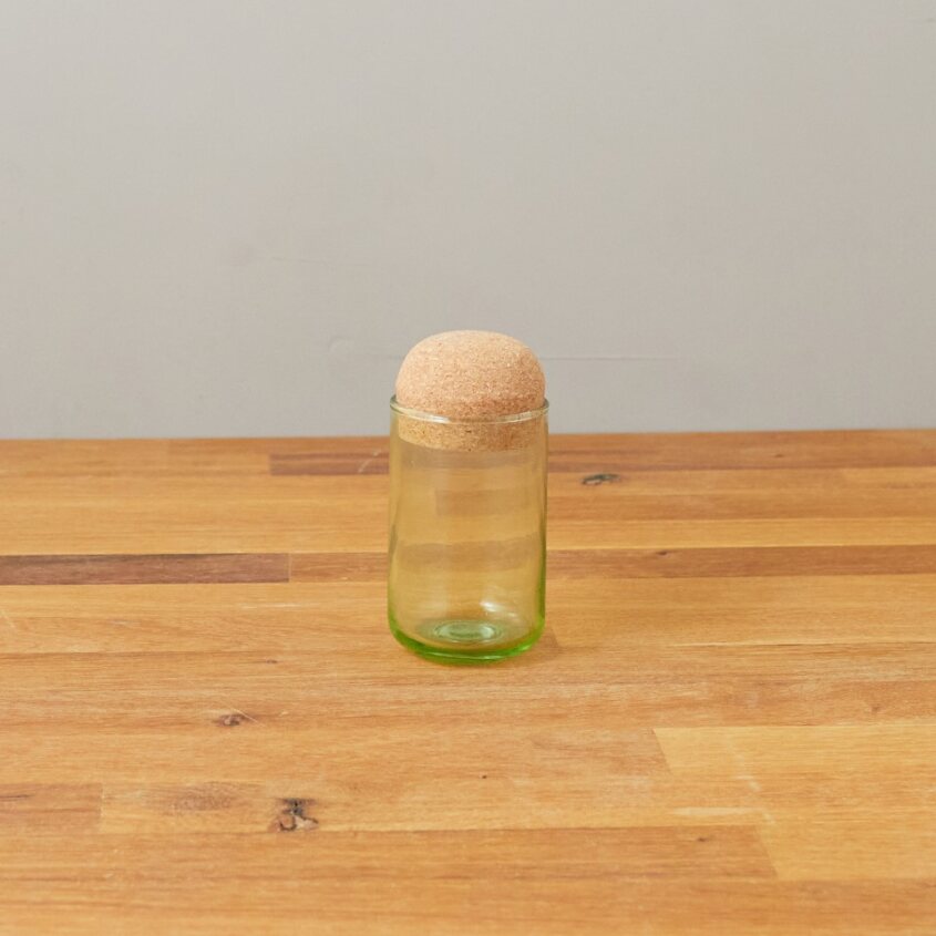 Evia Spice Jar, Pale Aqua
