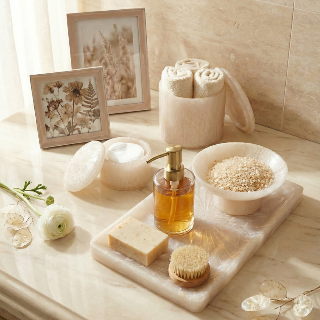 Elyra 5x7 Enamel Frame, Blush