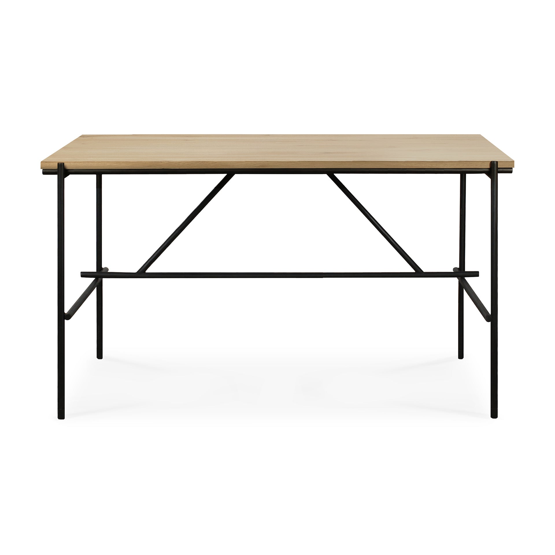 Oscar Solid Oak Desk, 55.5"