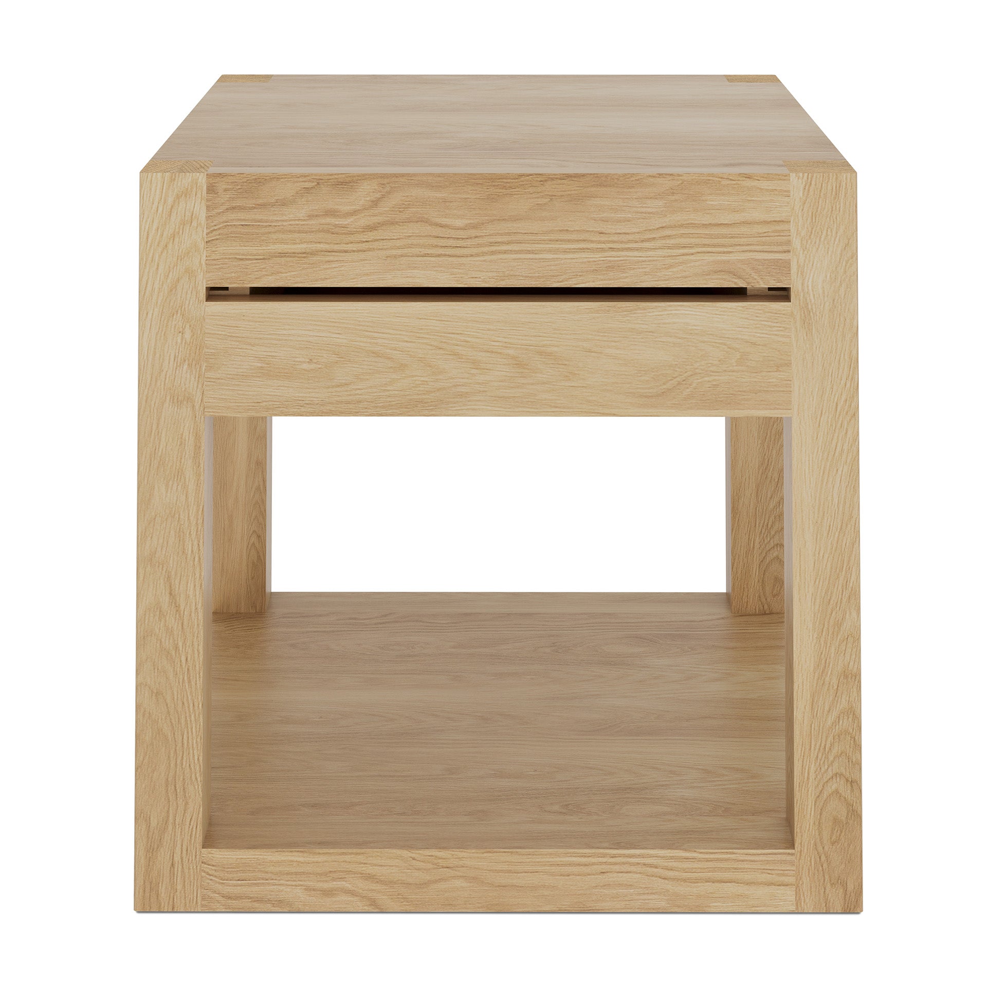 Azur Solid Oak Bedside Table