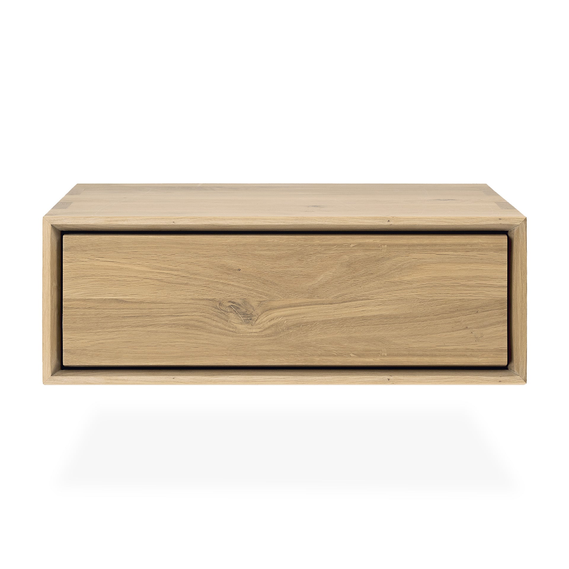 Nordic II Solid Oak Hanging Bedside Table