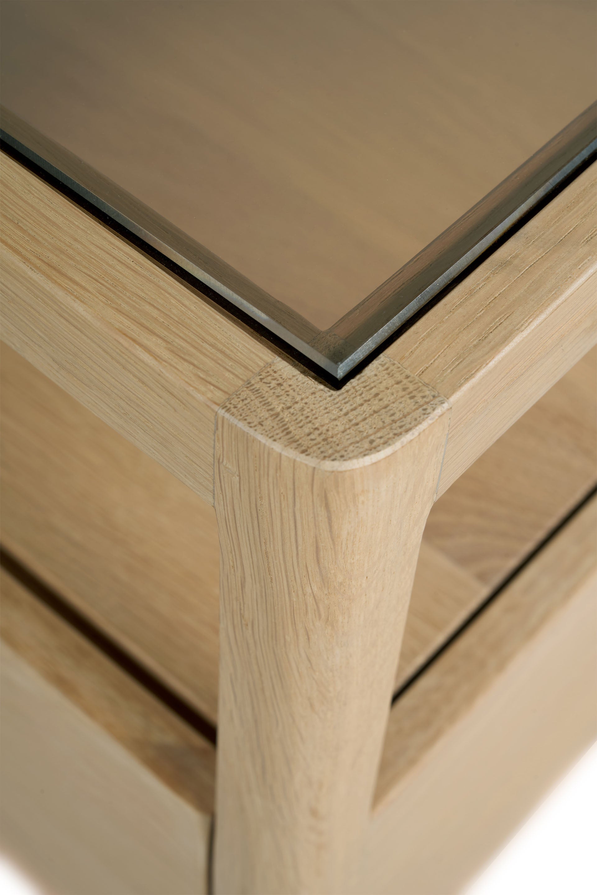 Spindle Solid Oak Bedside Table