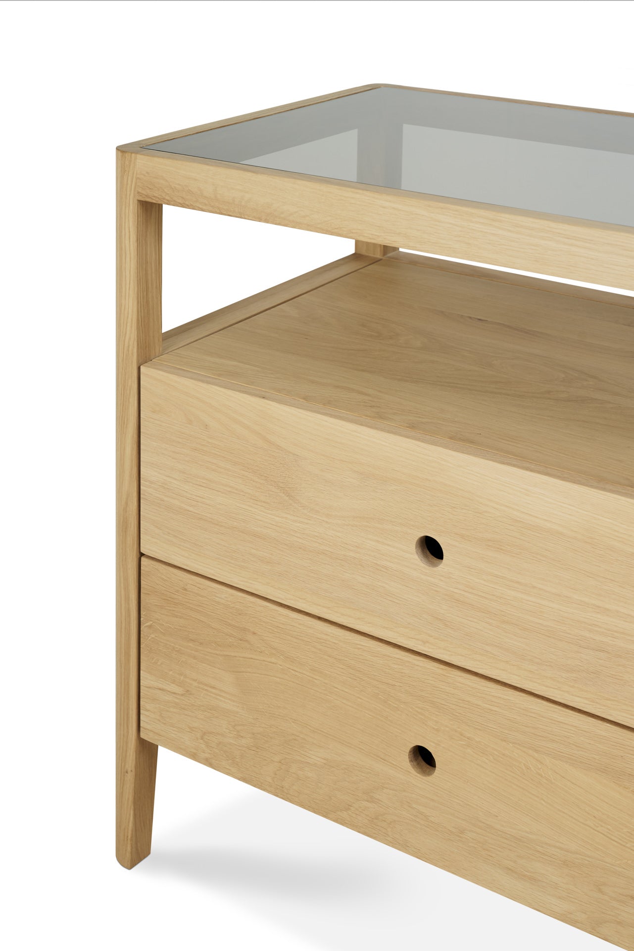 Spindle Solid Oak Dresser
