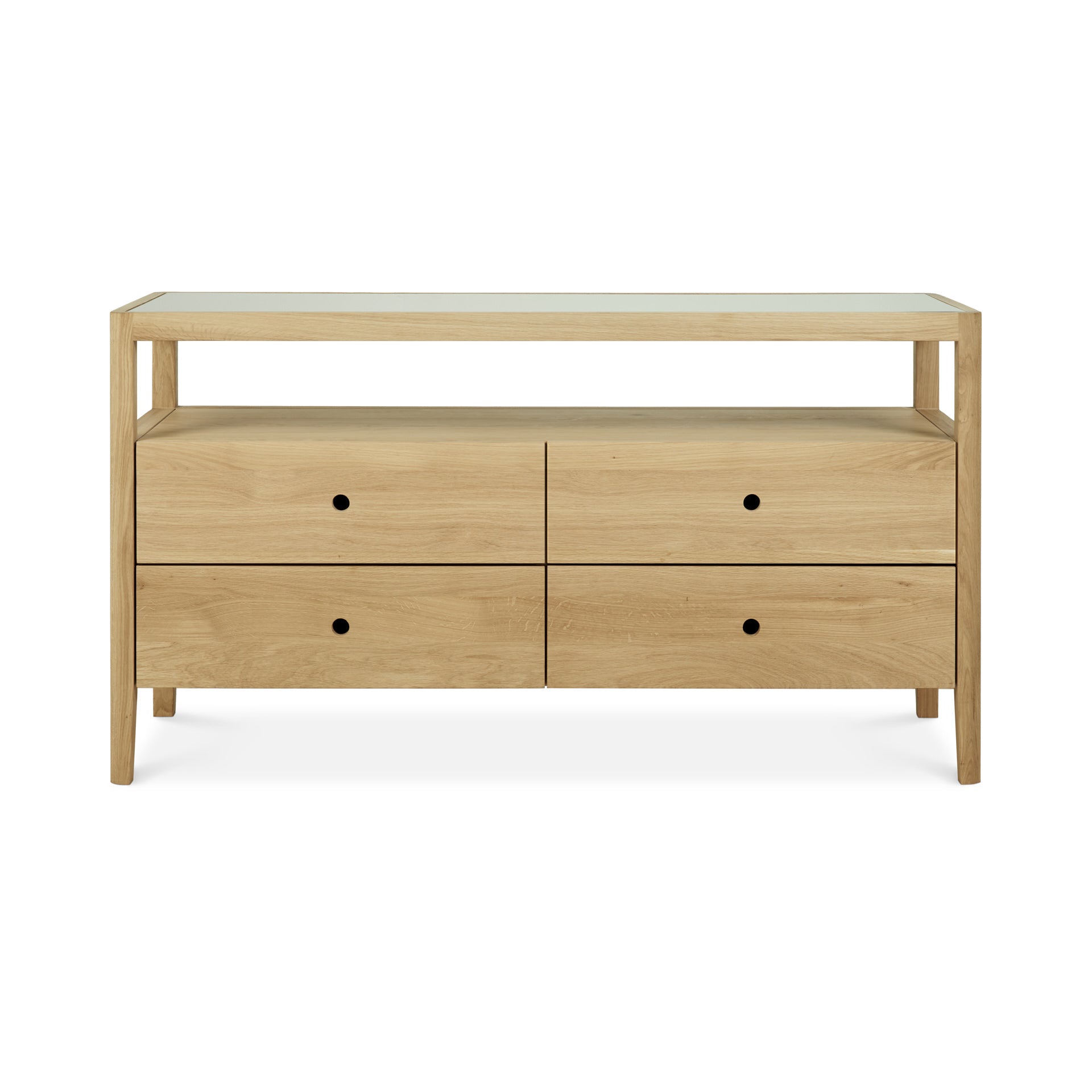 Spindle Solid Oak Dresser