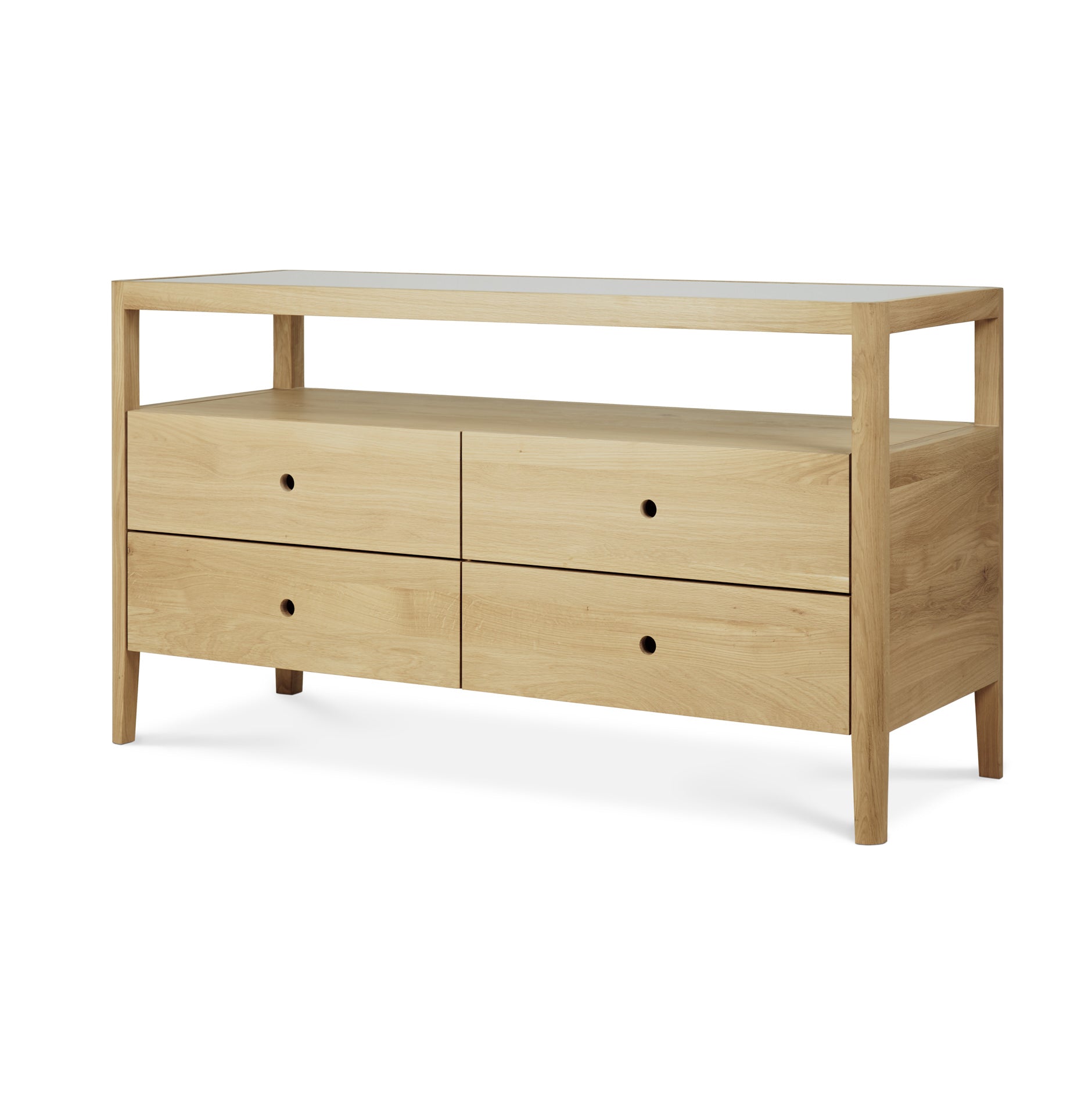 Spindle Solid Oak Dresser