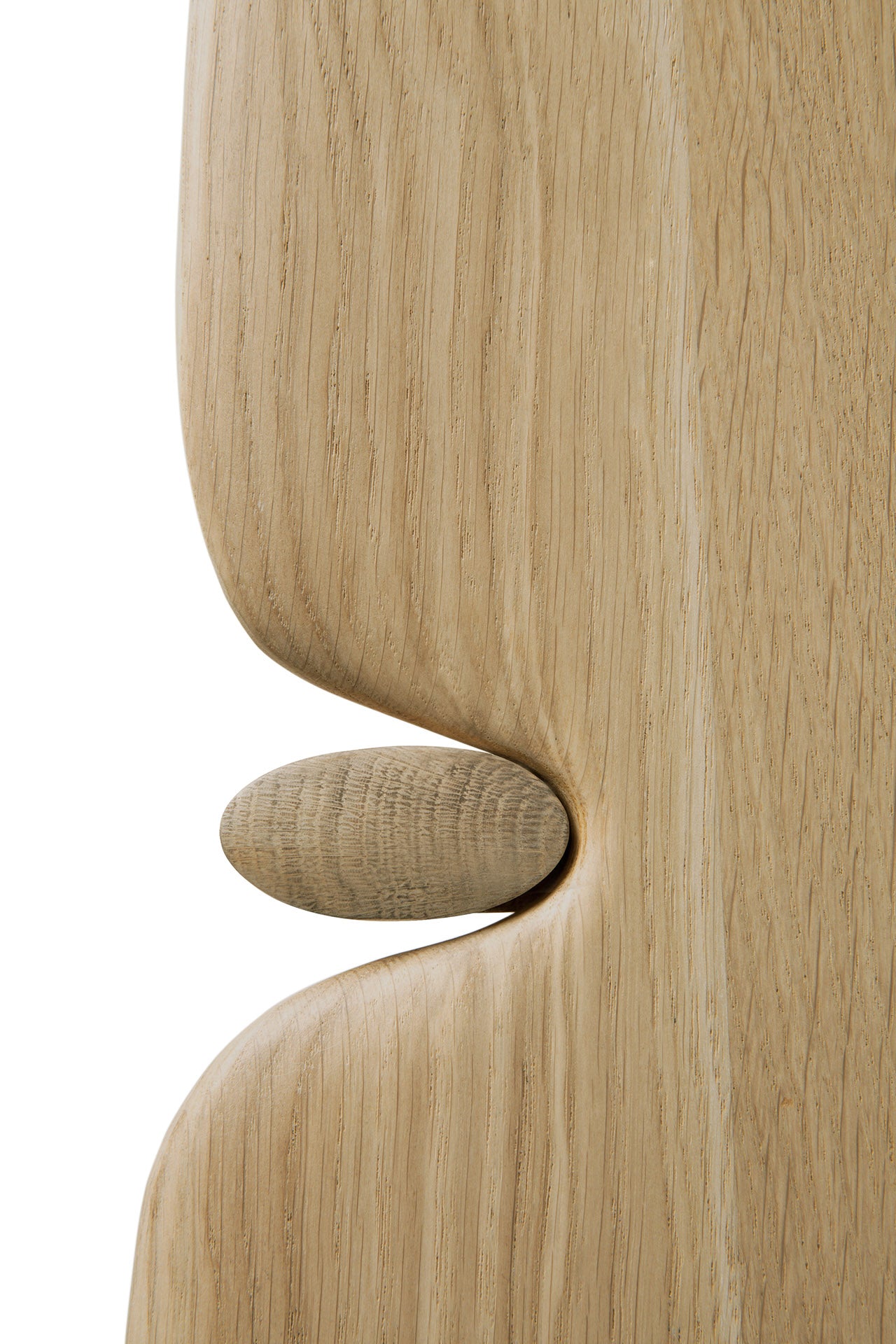 PI coffee table - varnished oak - rectangular