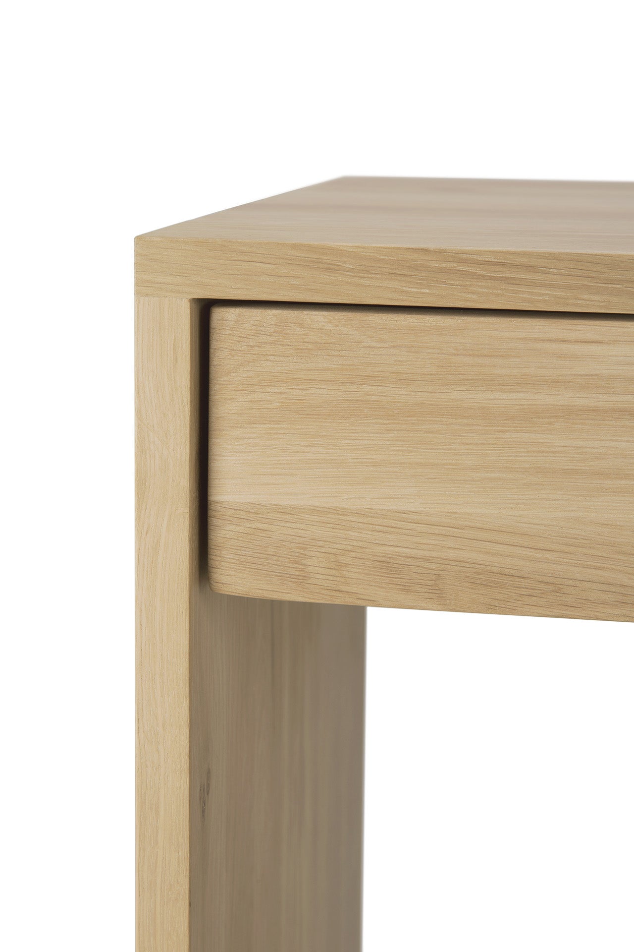 Wave Solid Oak Desk