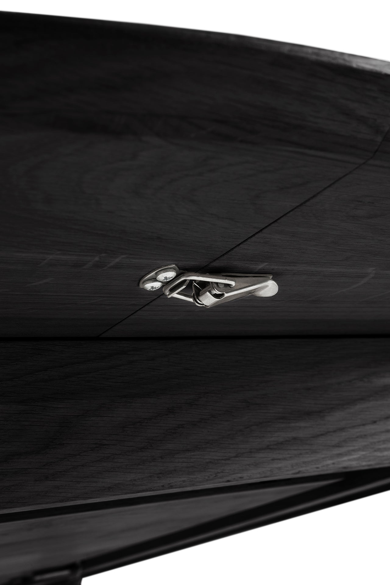 Bok Extendable Solid Black Oak Dining Table, Round 51"/ 71"