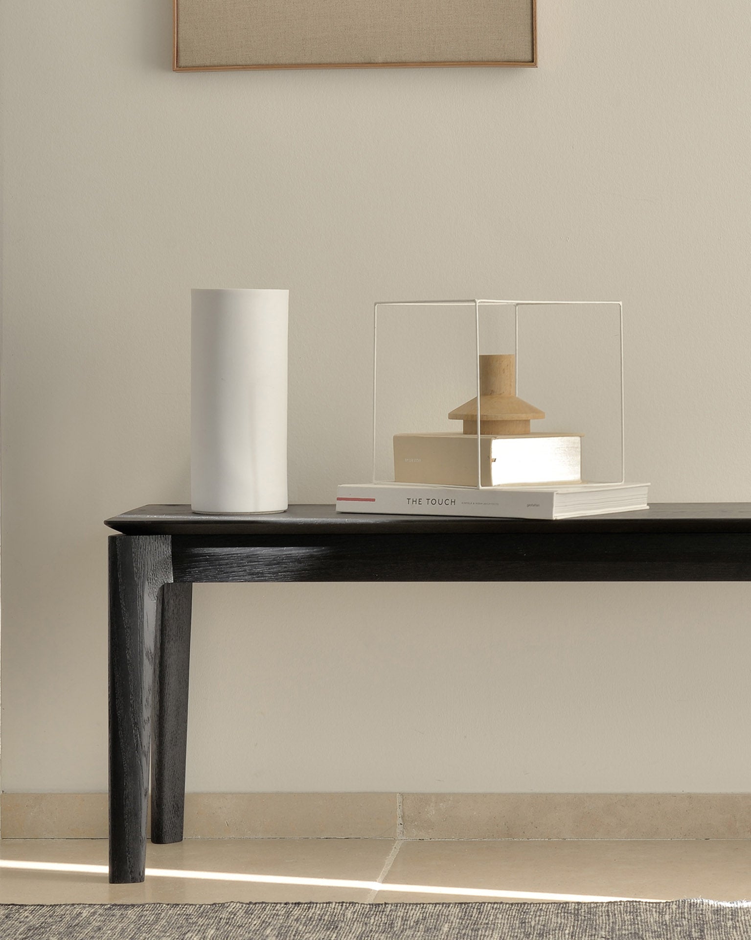 Black Dots Kilim Rug, 5&