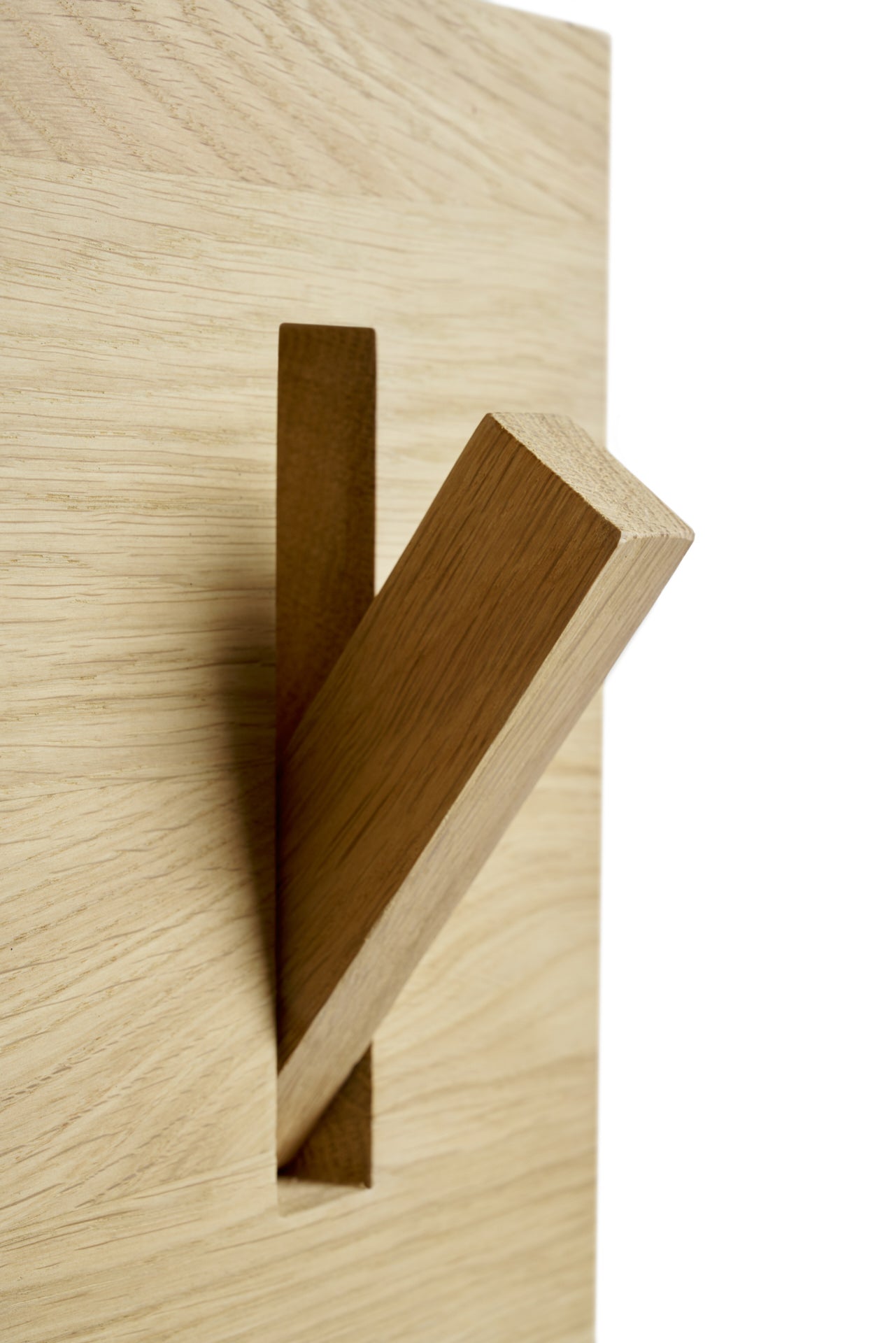 Utilitile Solid Oak Wall Hanger, Large
