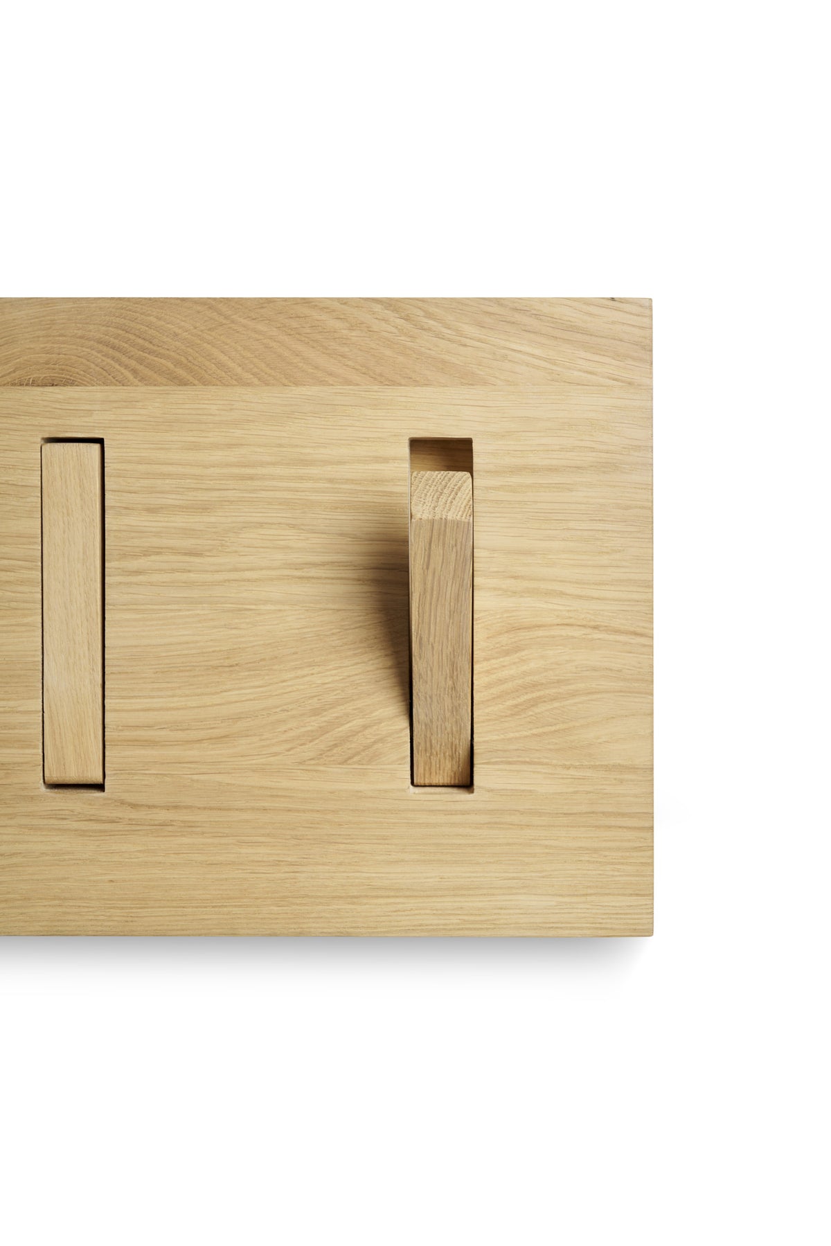 Utilitile Solid Oak Wall Hanger, Large