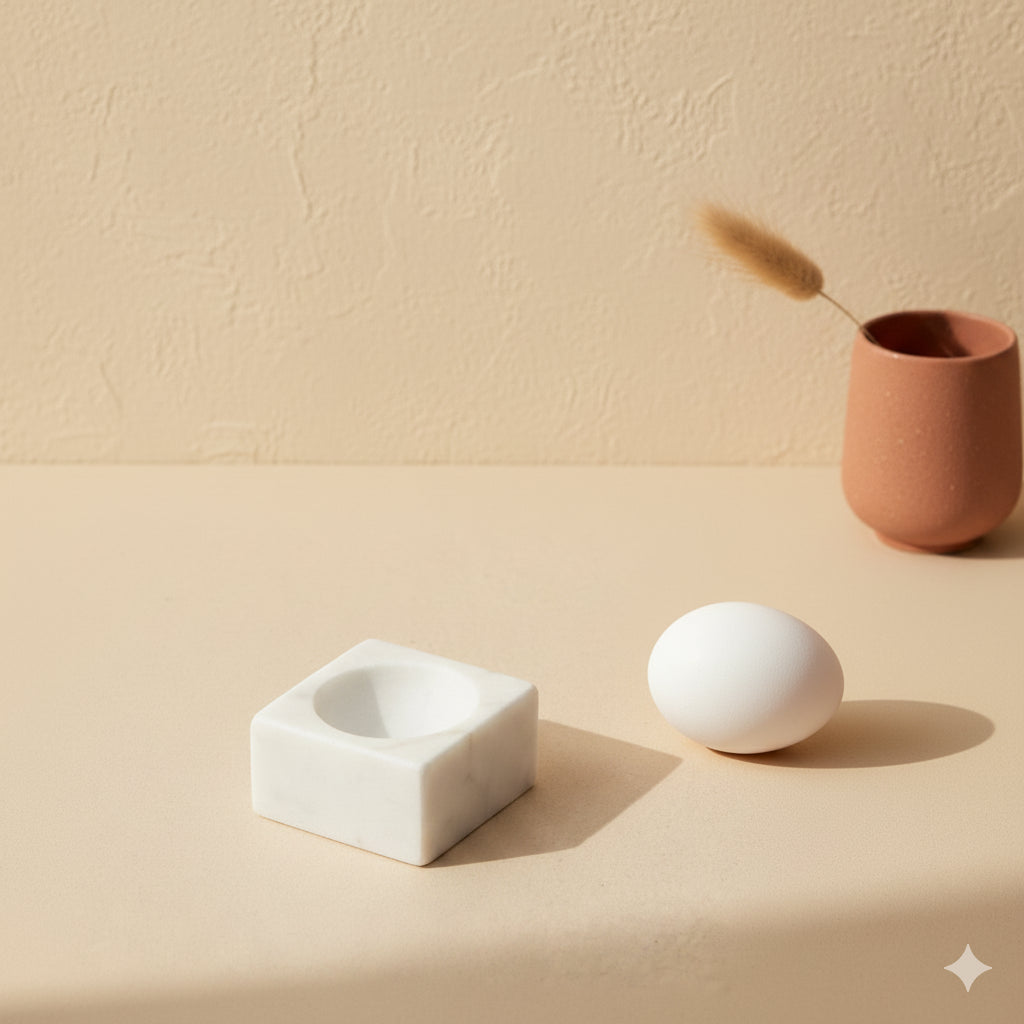 Marble Egg Cup, Large