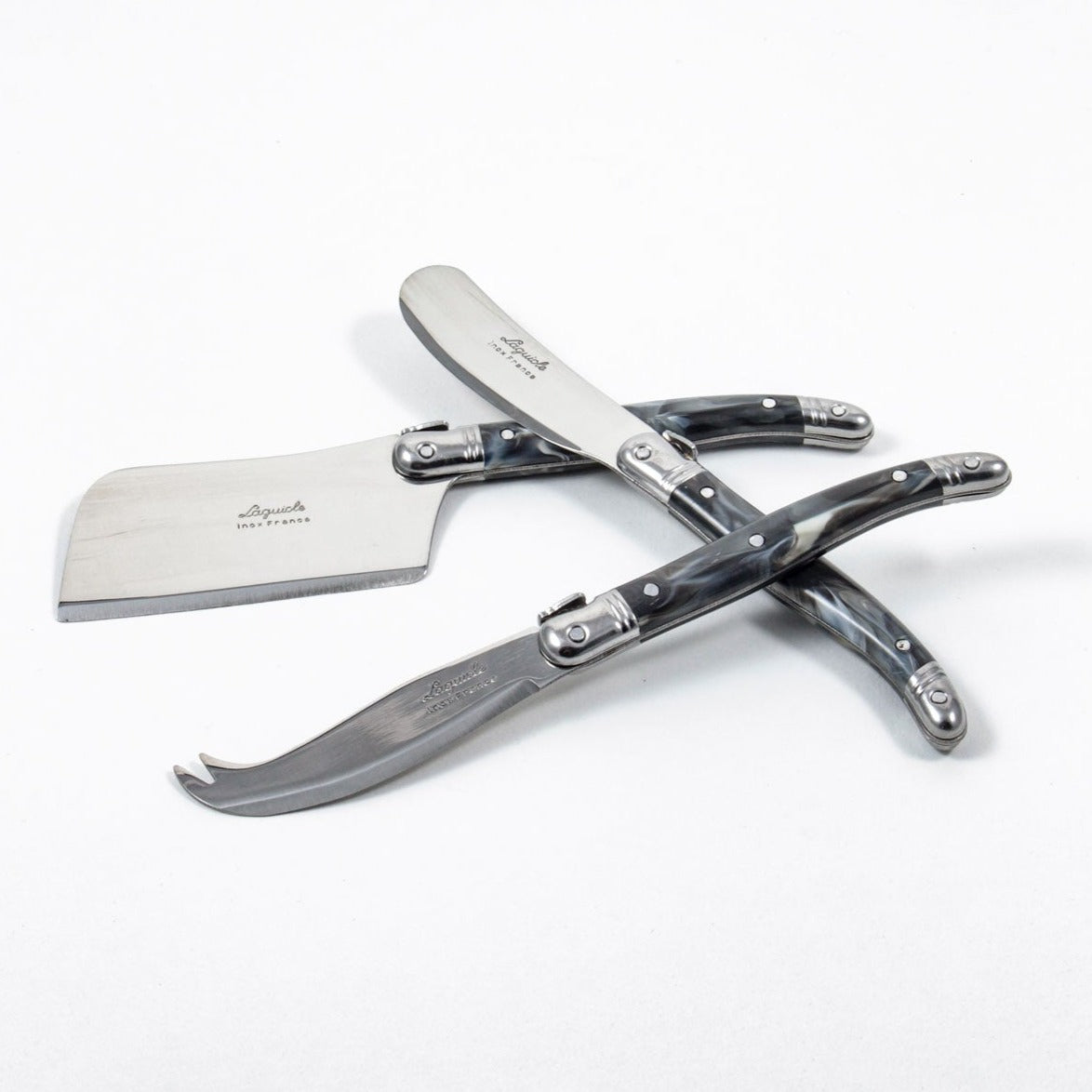 Laguiole Mini Spreader Black Marble