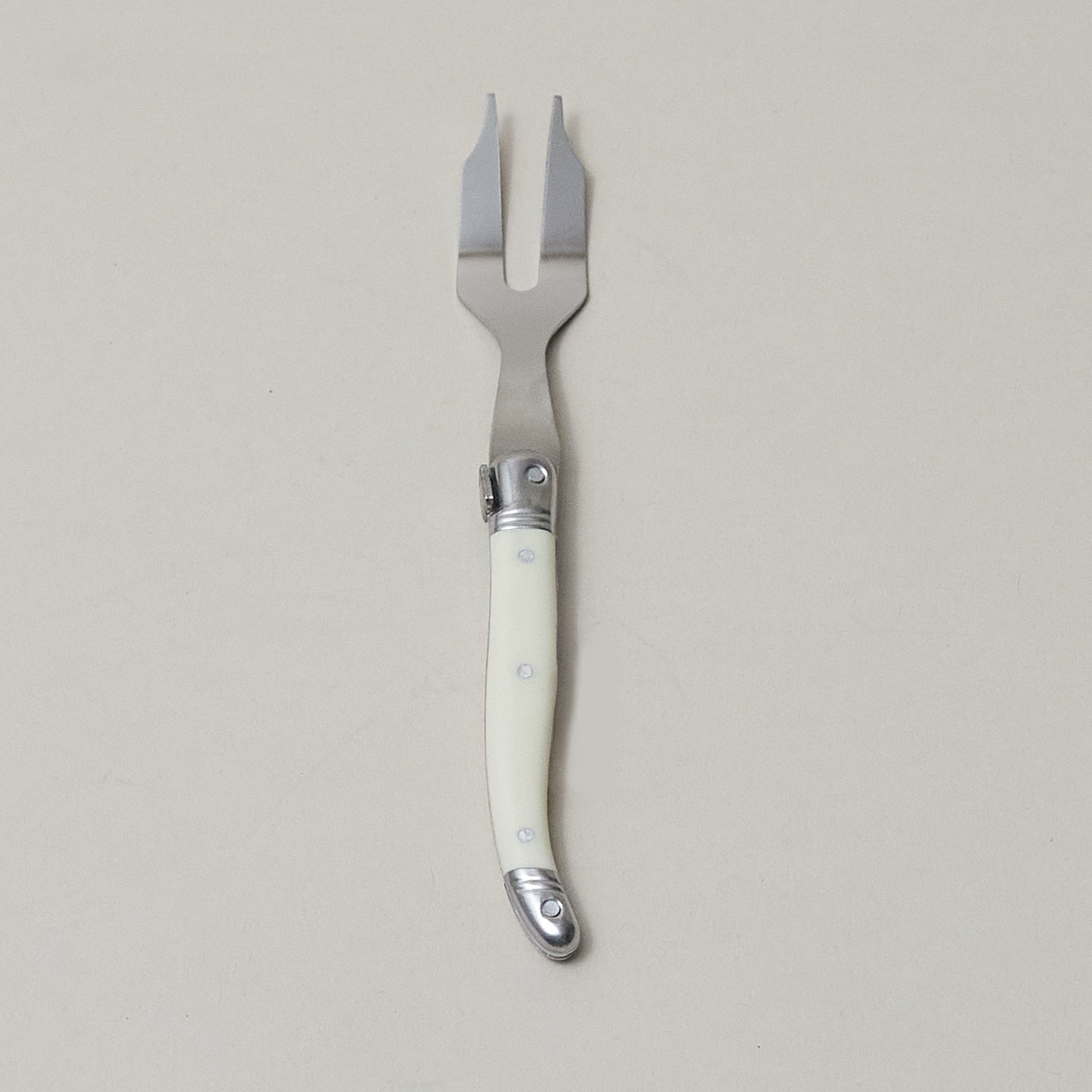 Set of 4 Laguiole Mini Cheese Fork Ivory