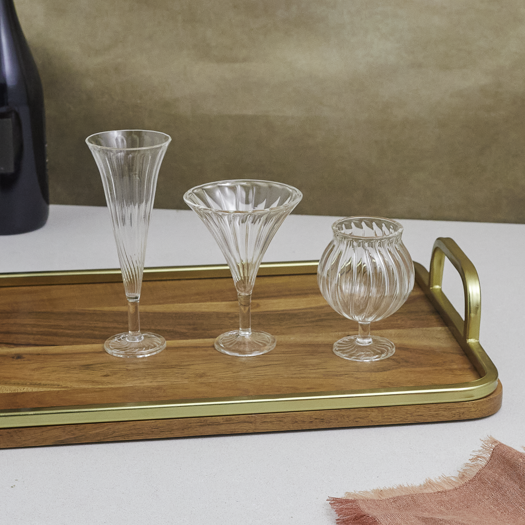 Tulipa Aperitif Glasses, Set of 3