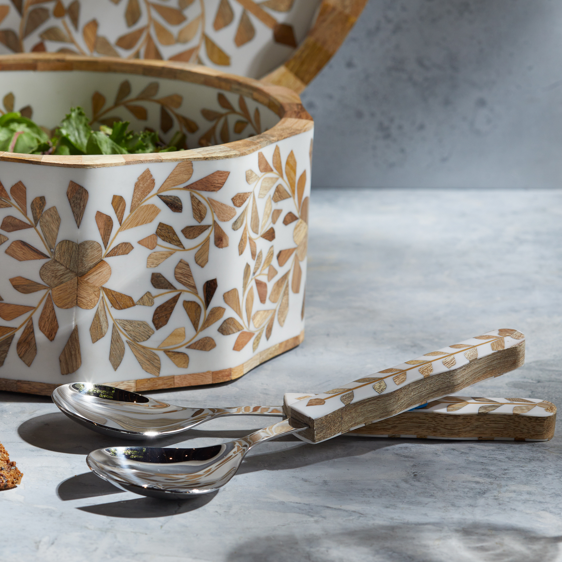 Mya Inlay Serving Set