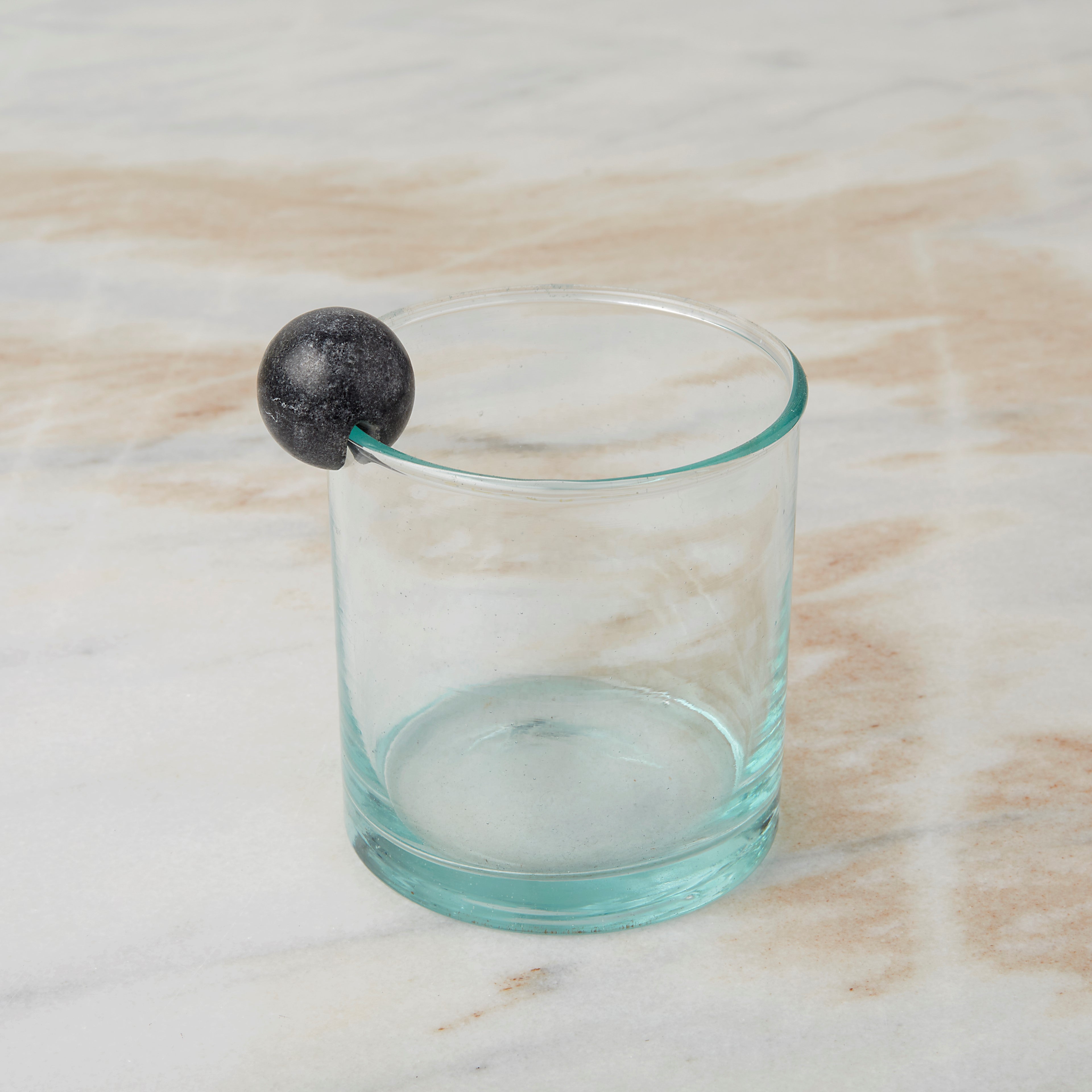 Assorted Marble Orb Drink Charm, Set of 6