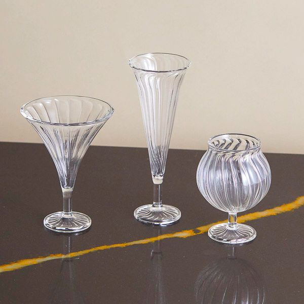Tulipa Aperitif Glasses, Set of 3
